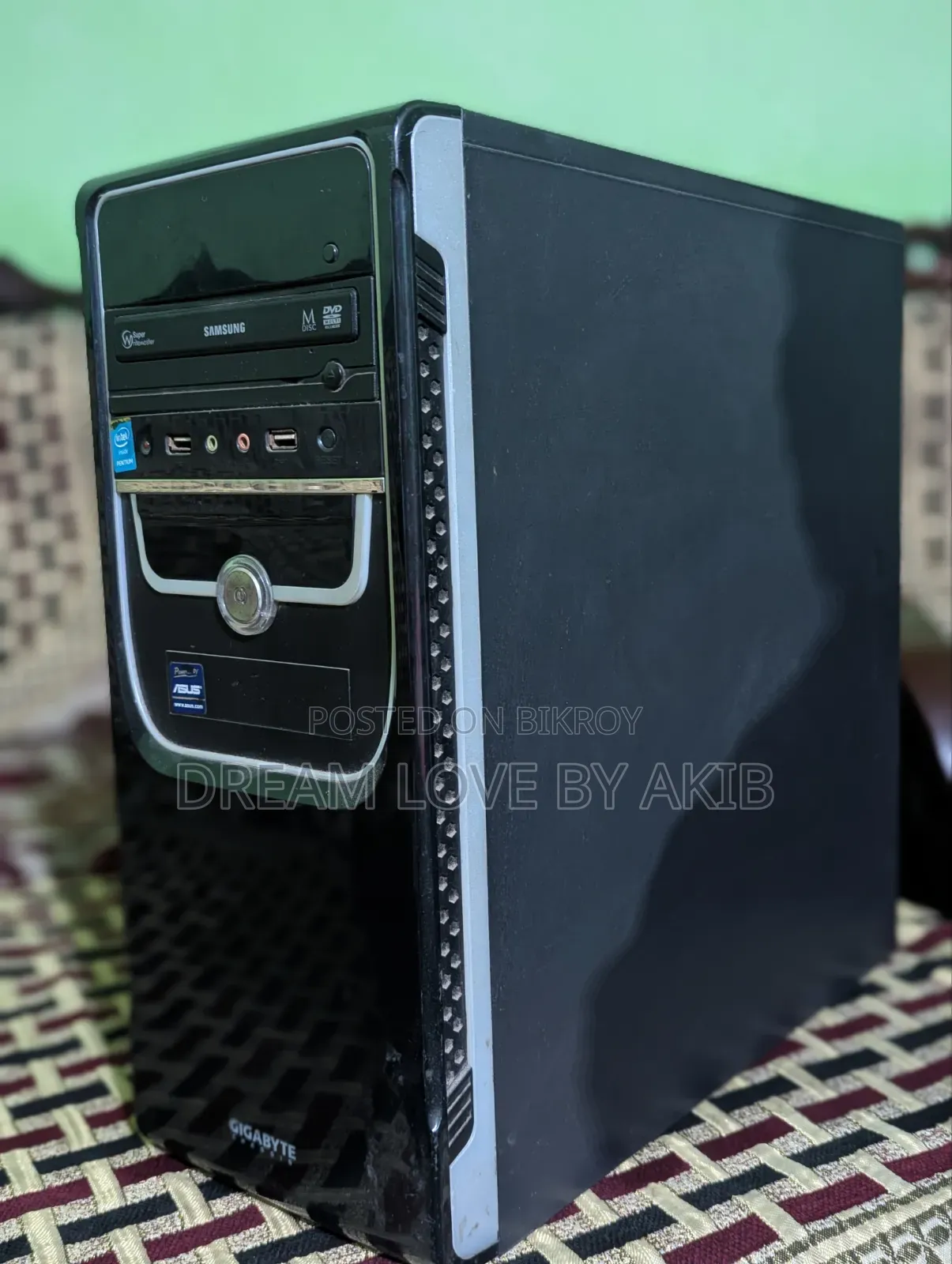 Desktop Computer Asus 4GB Intel Core 2 Duo HDD+SSD 512GB