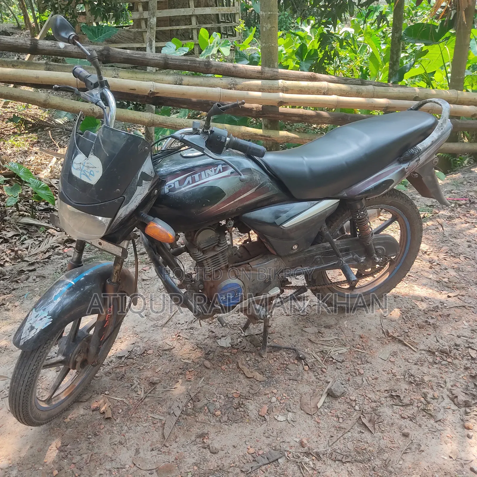 Bajaj Platina 100 2015 Black