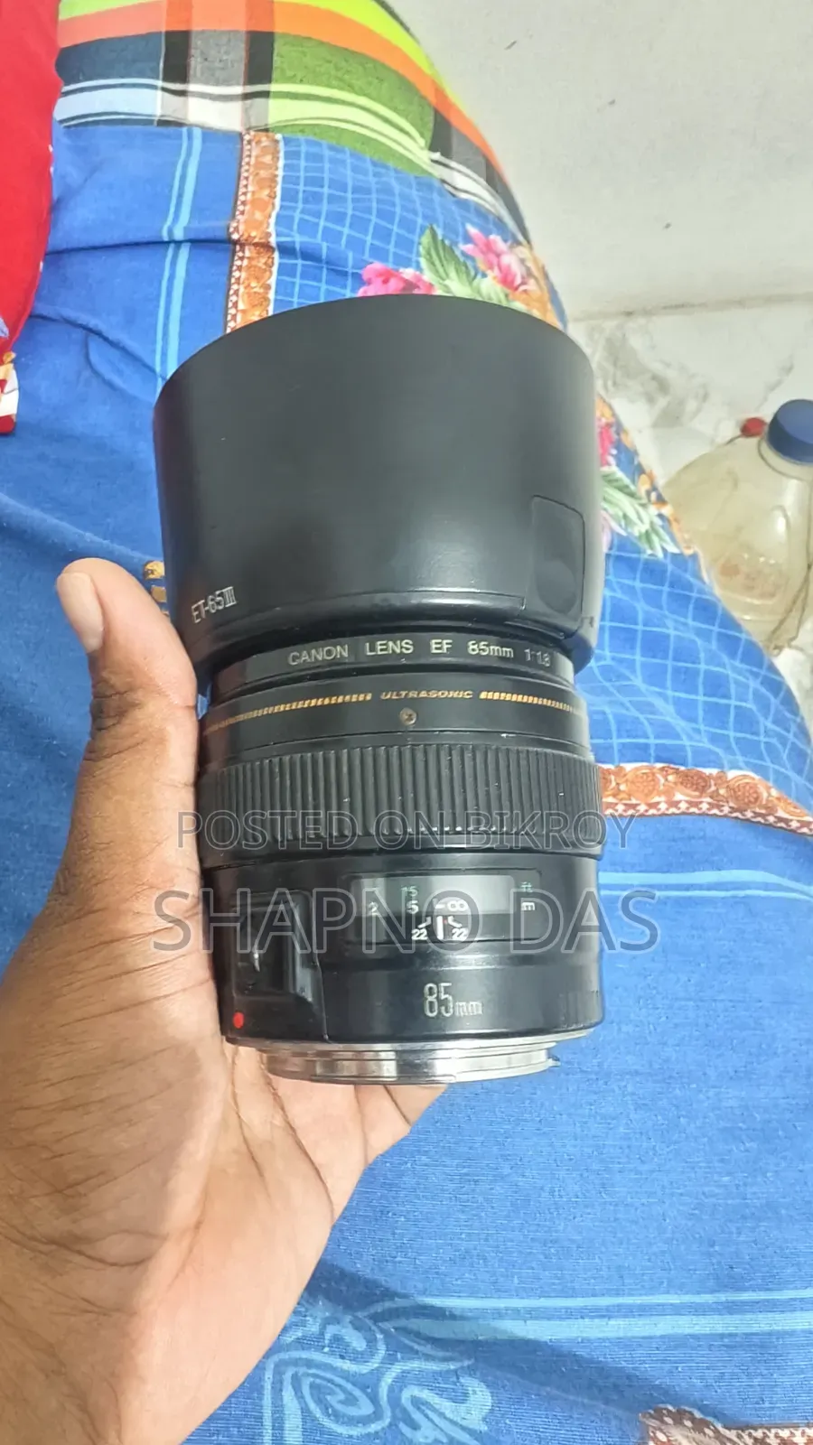 Canon 85mm Usm Lens