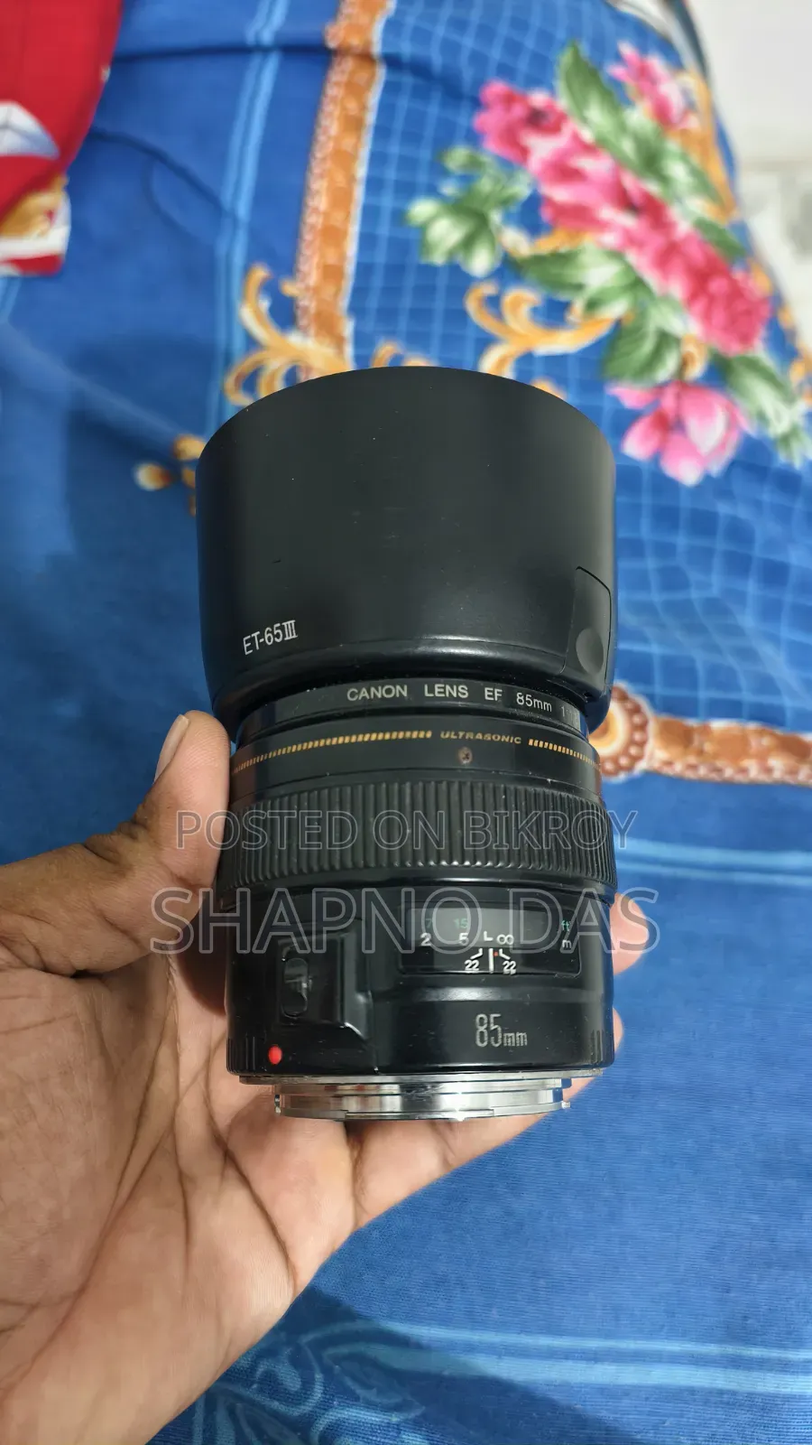 Canon 85mm Usm Lens
