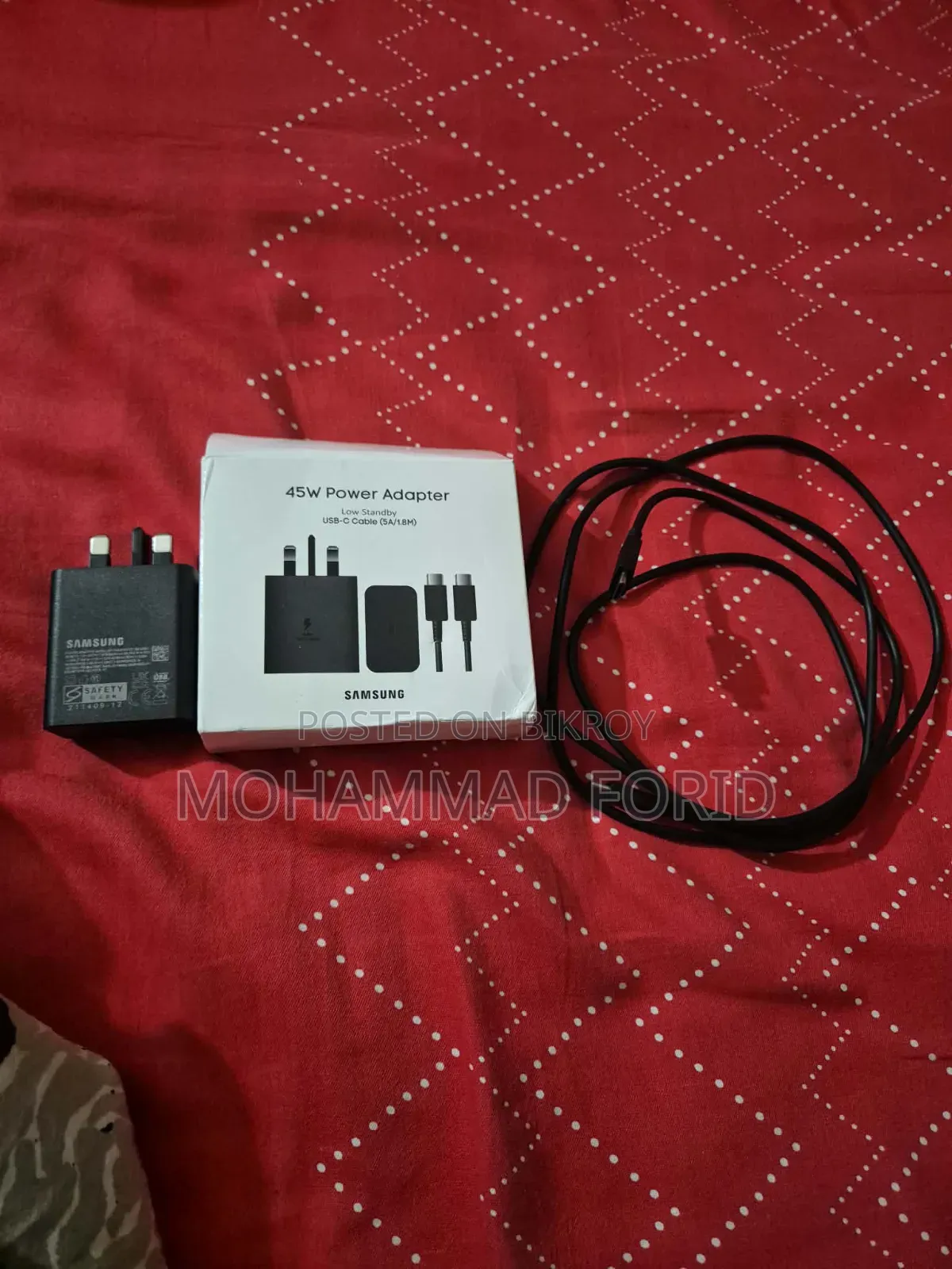 Samsung 45W Super Fast 2.0 Adapter