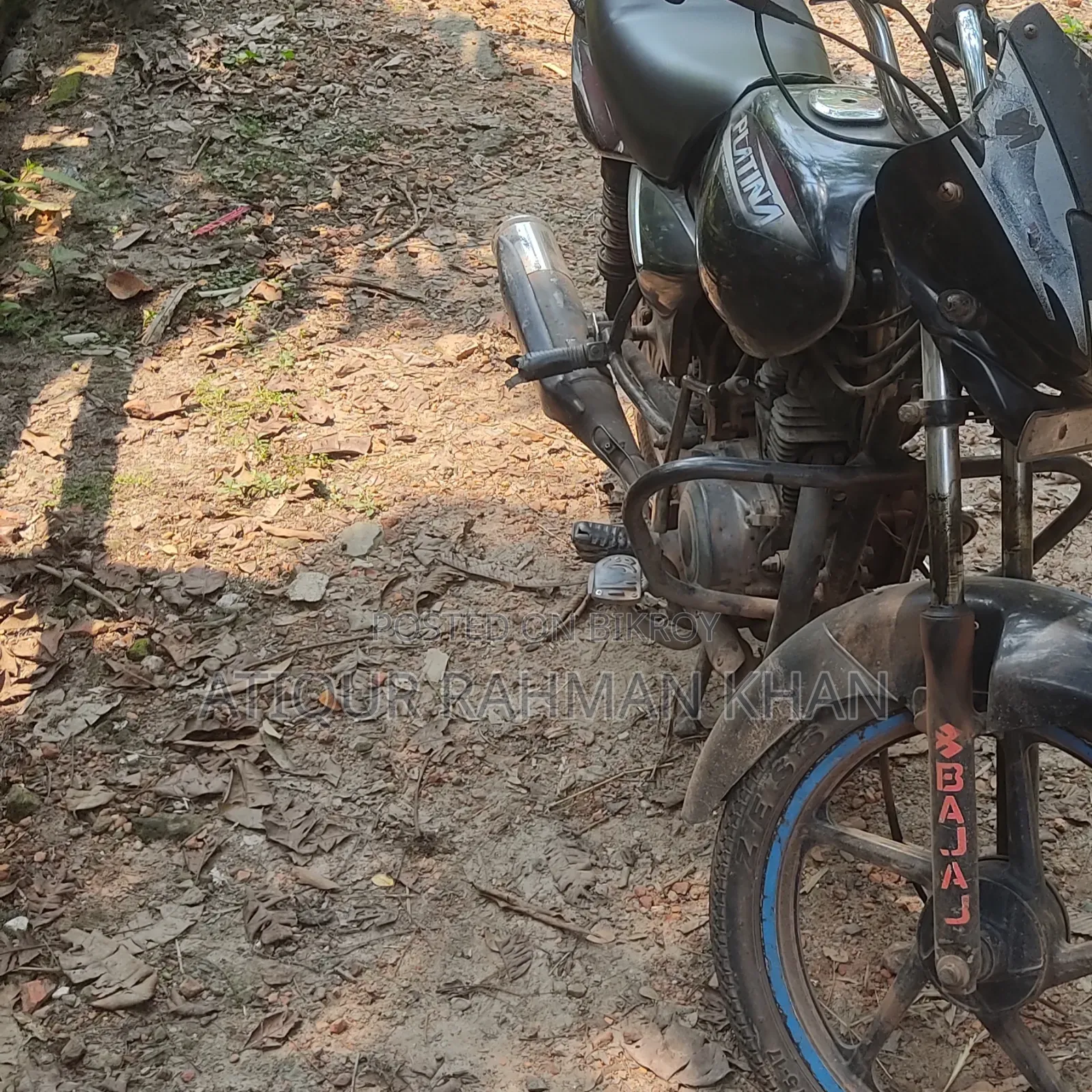 Bajaj Platina 100 2015 Black