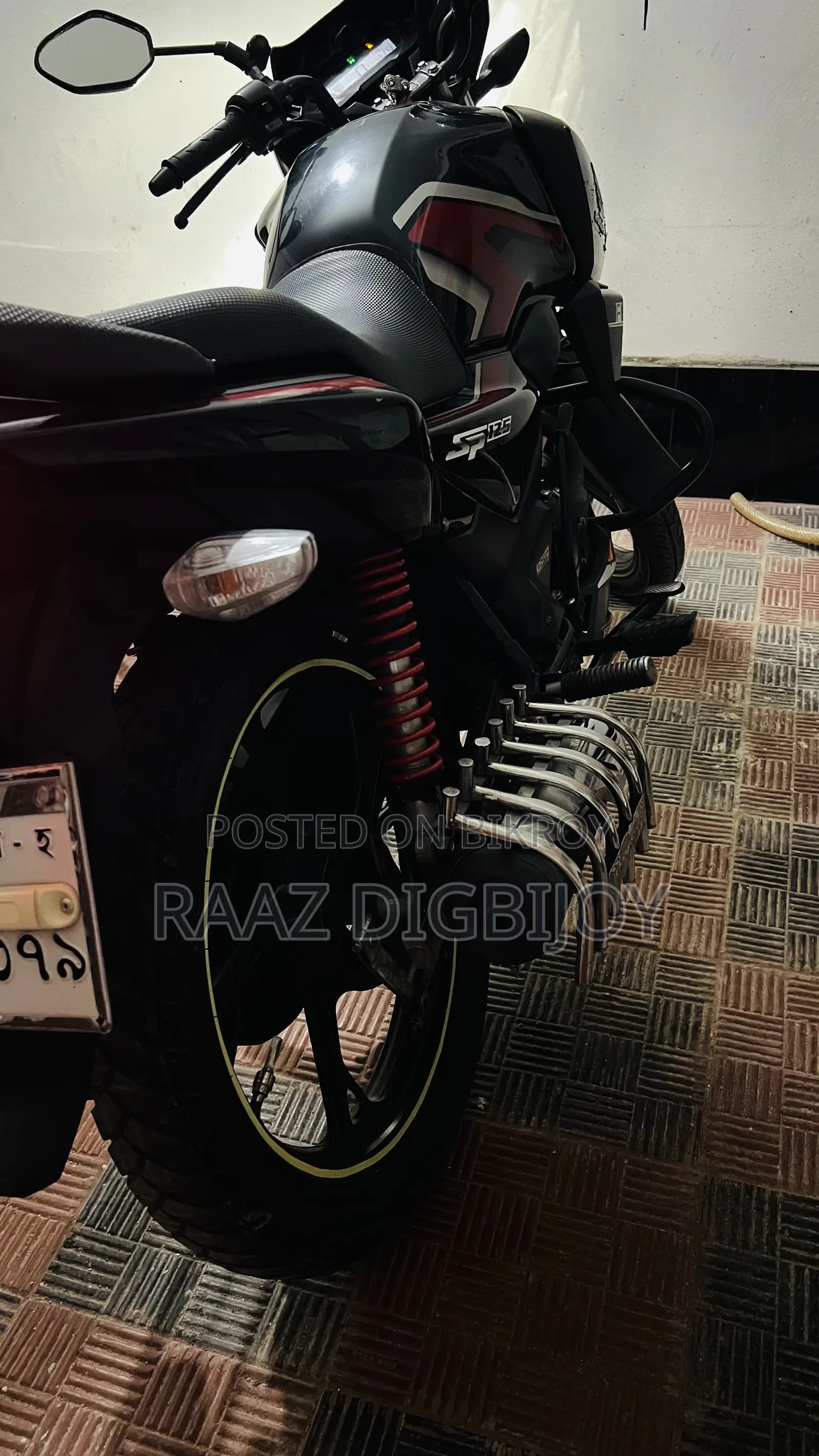 Honda SP 125 2024 Black