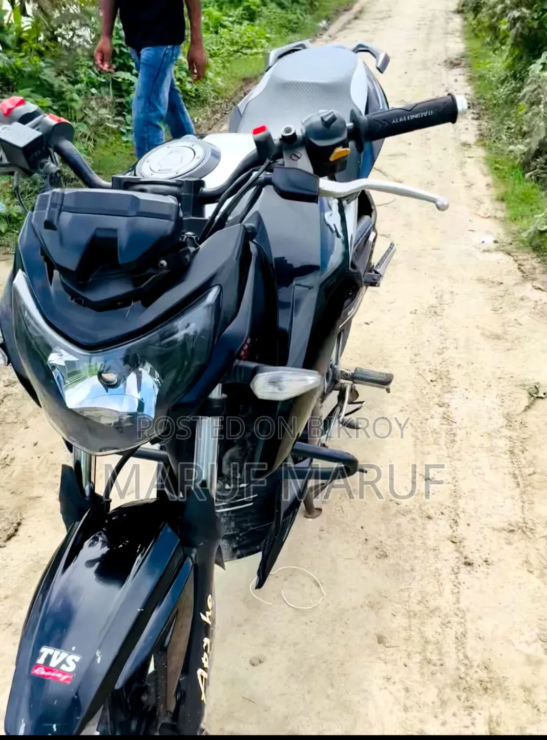 TVS Apache RTR 160 4V 2019 Black