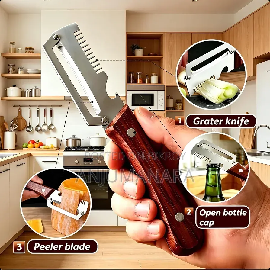3-in-1 Multi-Function Vegetable Peeler