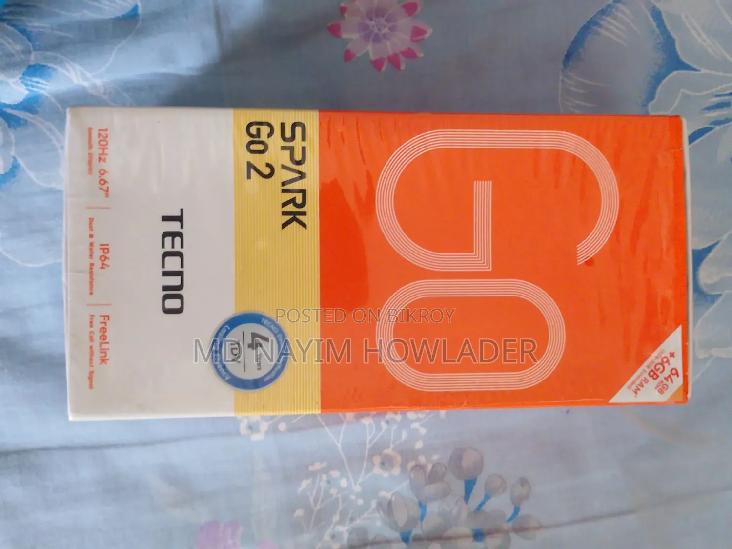 Tecno Spark Go 2 64 GB White