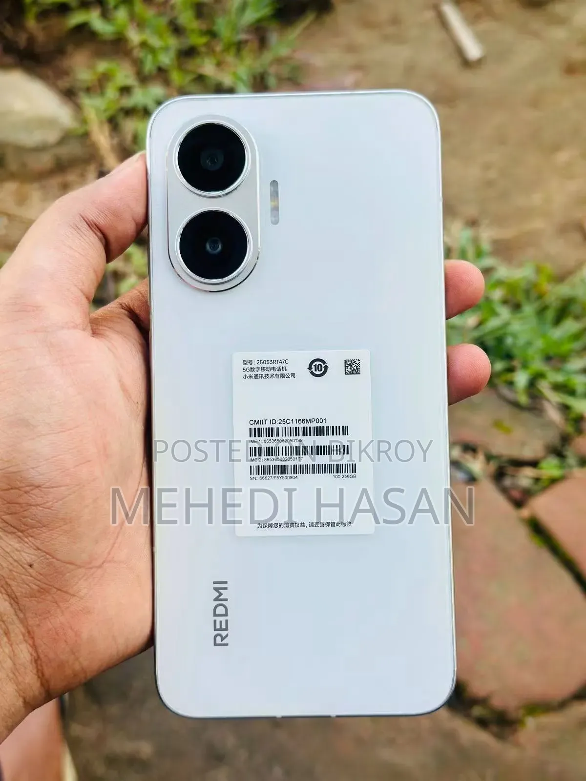 শাওমি রেডমি টার্বো ৪ প্রো ২৫৬ জিবি সাদা