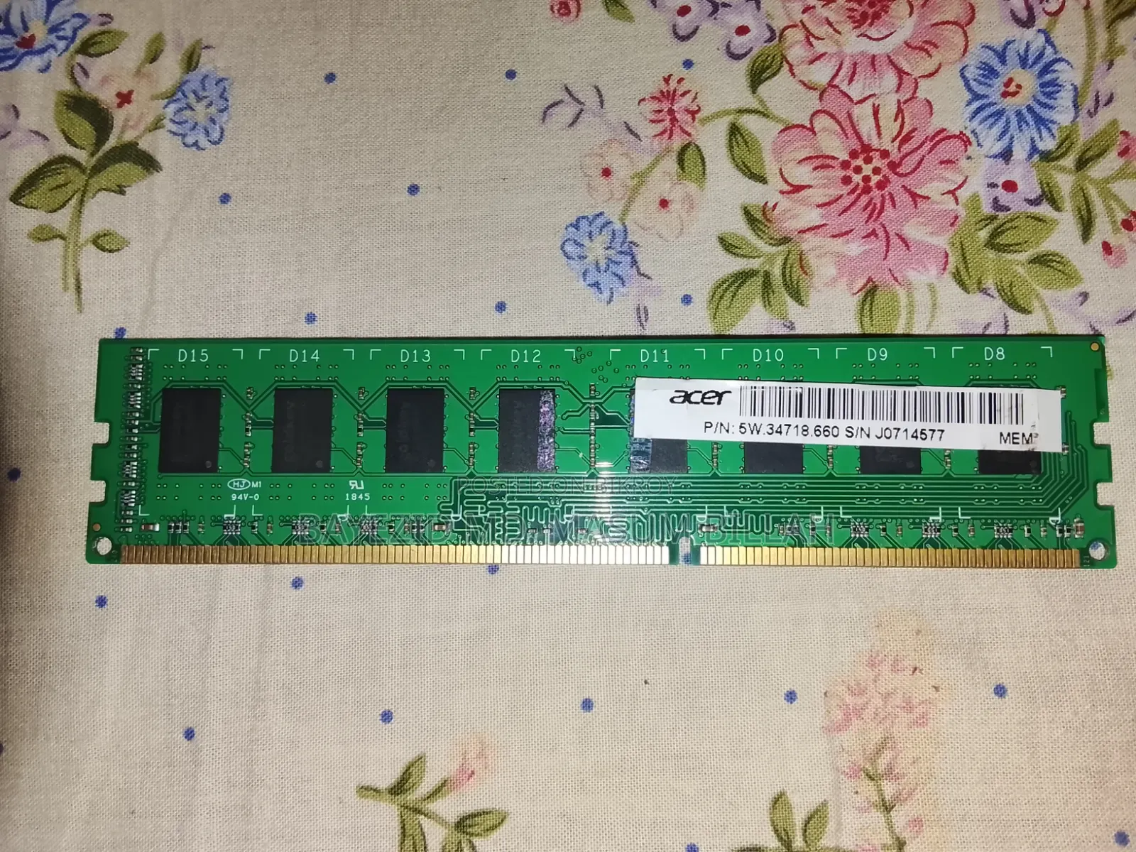 Goldkey 4GB DDR3 1600MHz Desktop RAM – Used