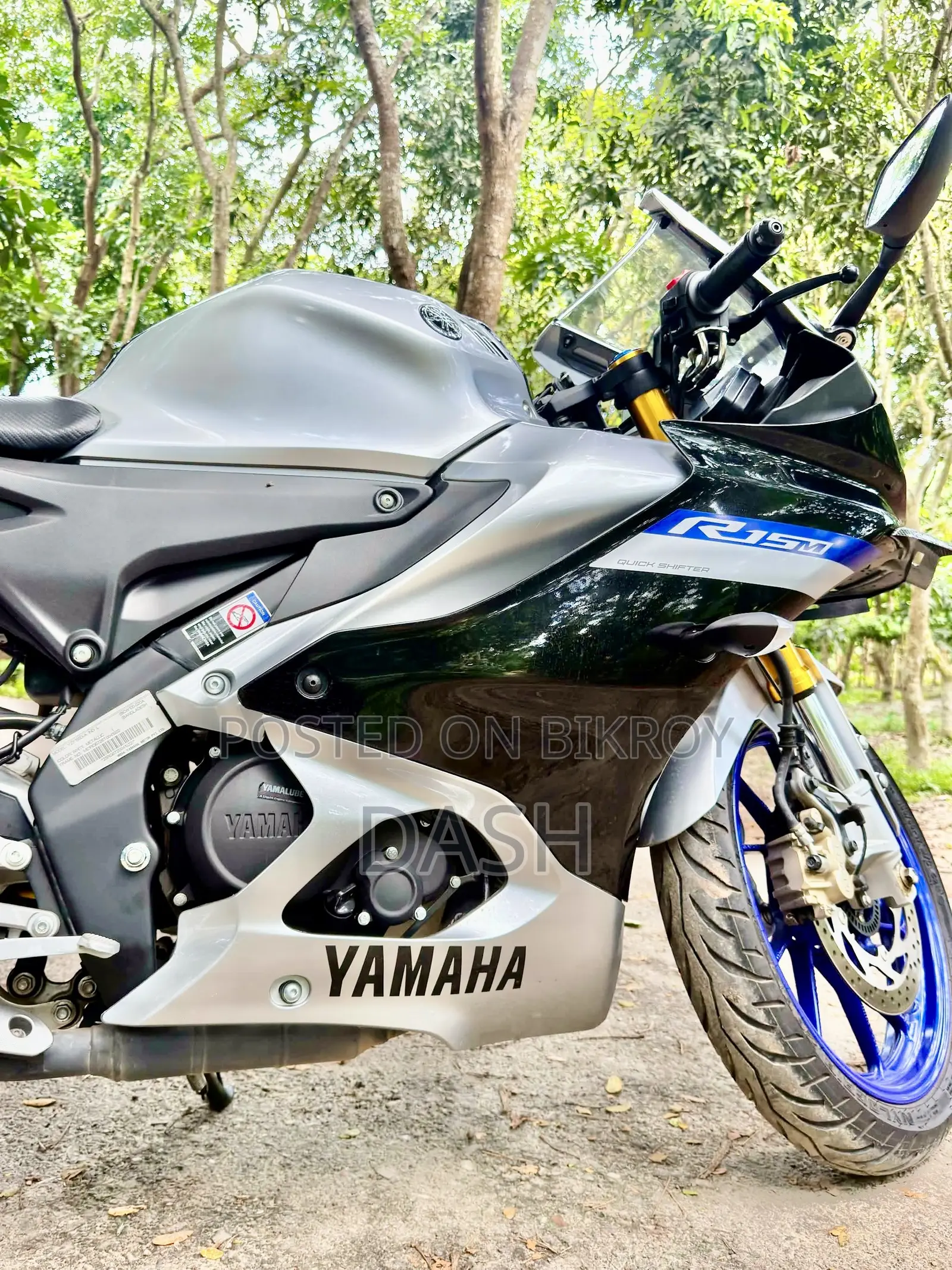 Yamaha R15M 2026 Silver