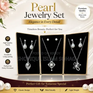 Premium Pearl Jewelry Set for Women | Elegant & Stylish Necklace Set