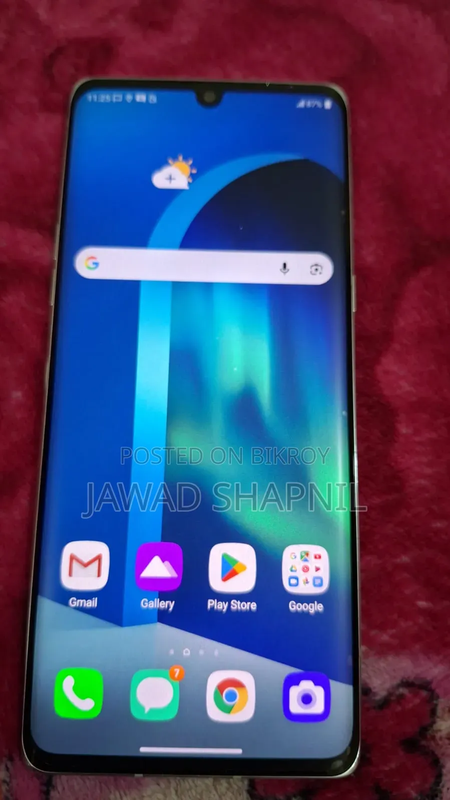LG Velvet 5G 128 GB Silver
