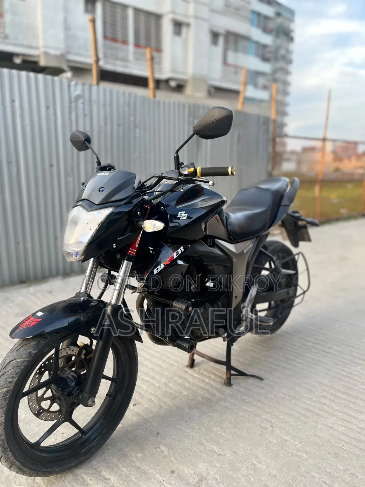 Suzuki Gixxer 2023 Black