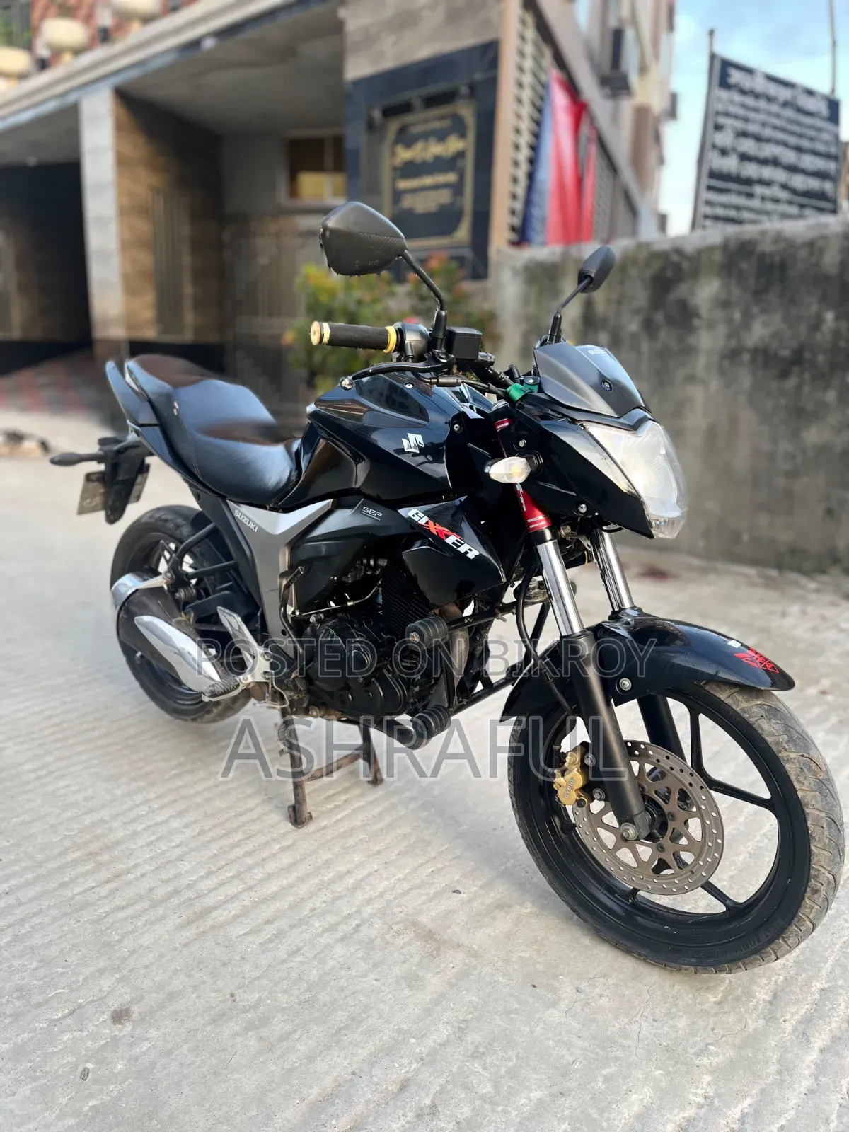 Suzuki Gixxer 2023 Black