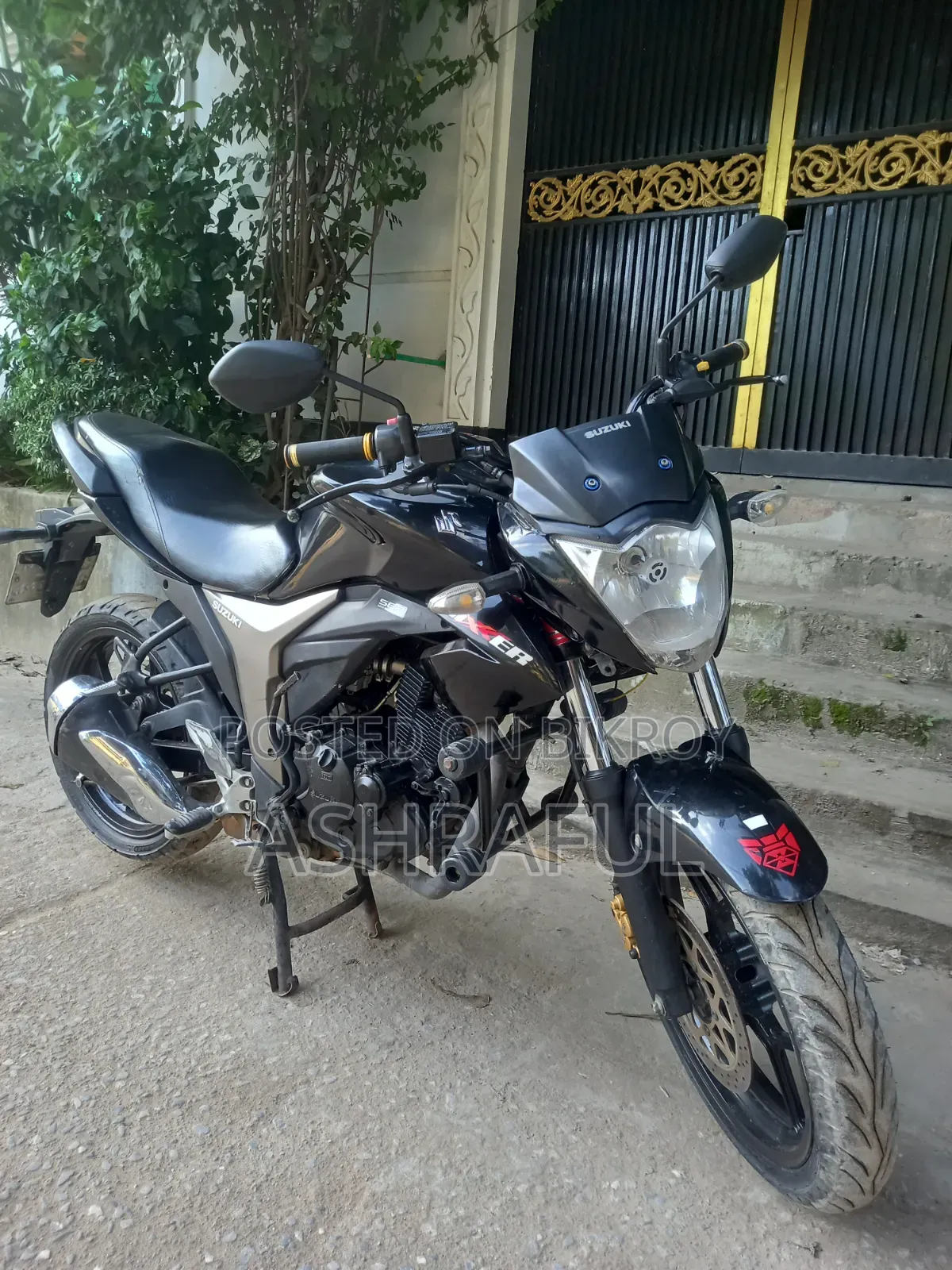 Suzuki Gixxer 2023 Black