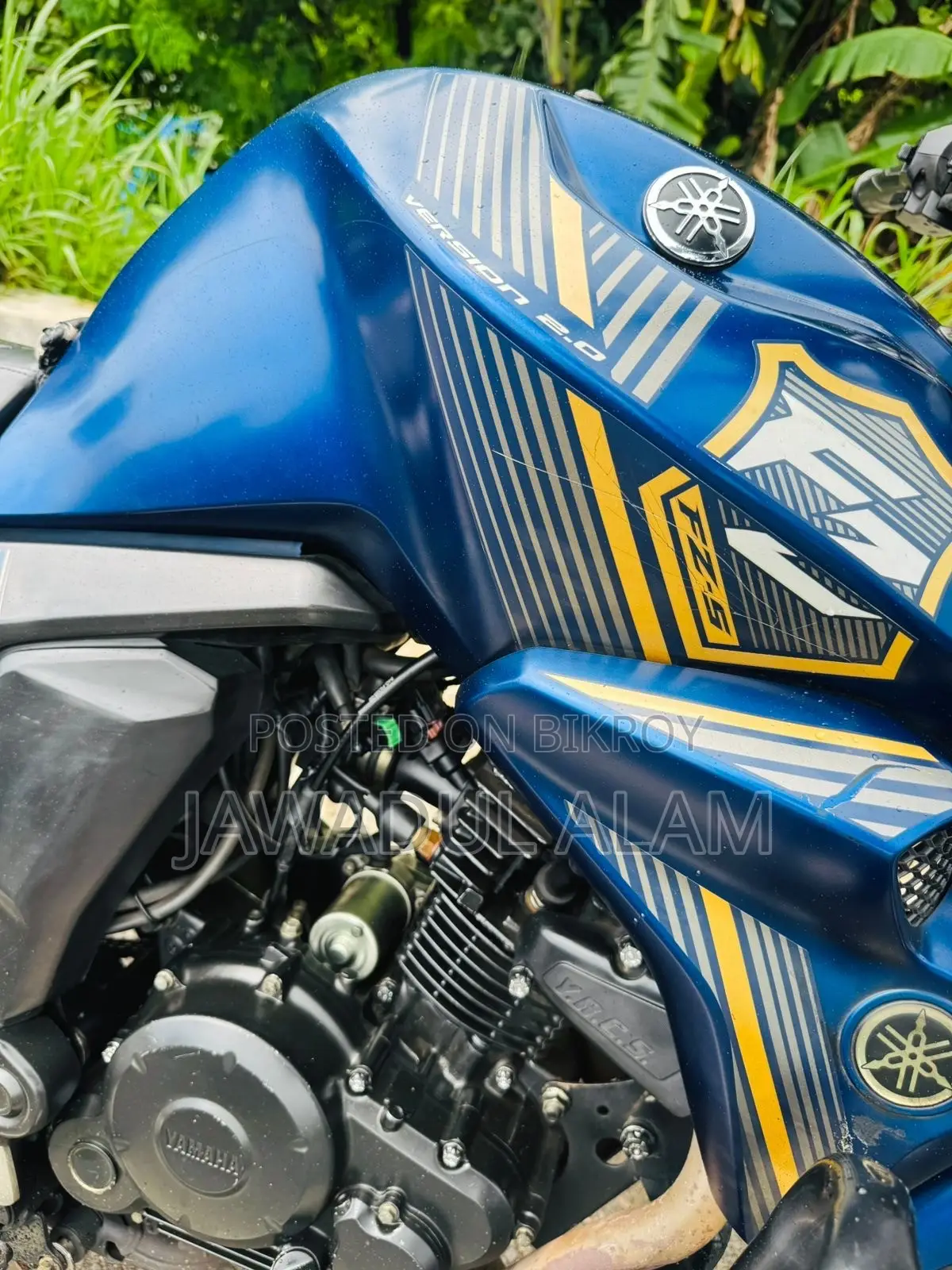 Yamaha FZS V2 2024 Blue