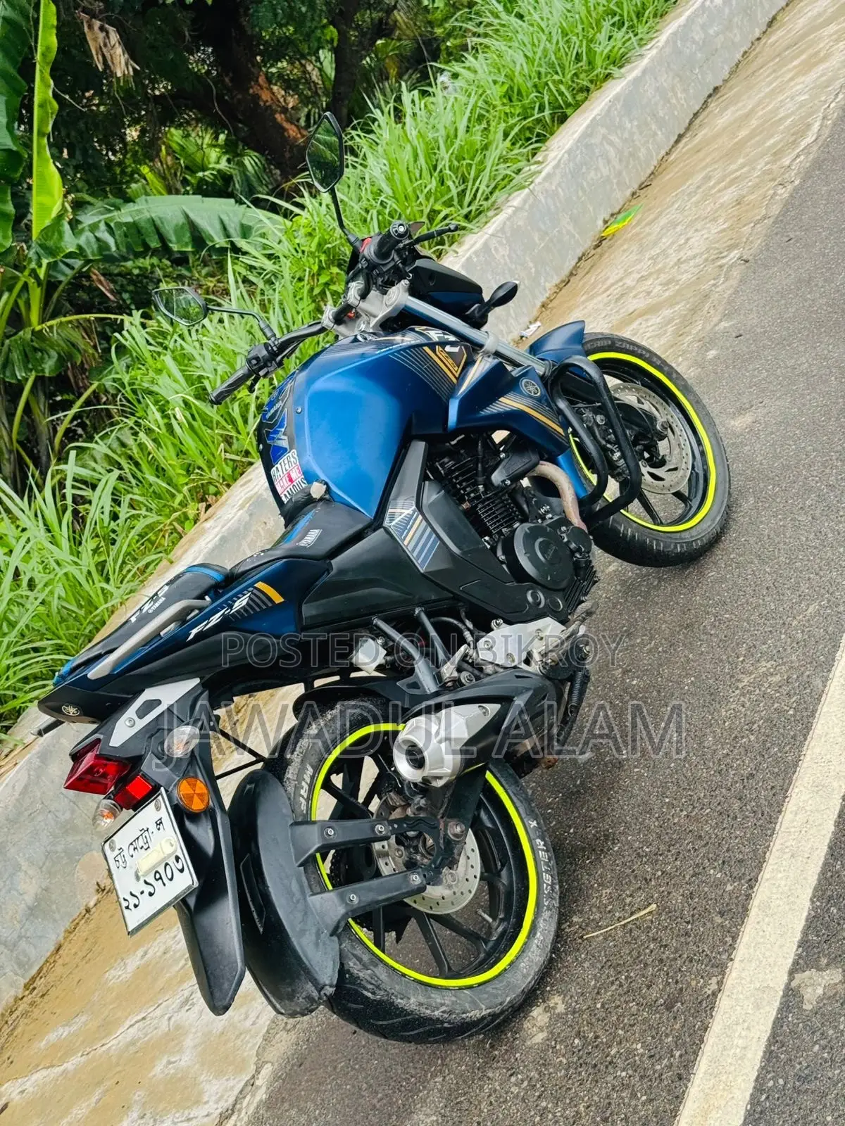 Yamaha FZS V2 2024 Blue