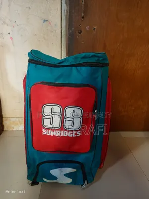 Cricket Kit (SS এর ক্রিকেট ব্যাগ,  SS এর প্যাড,  Mashuri এর হ্যলমেট)
