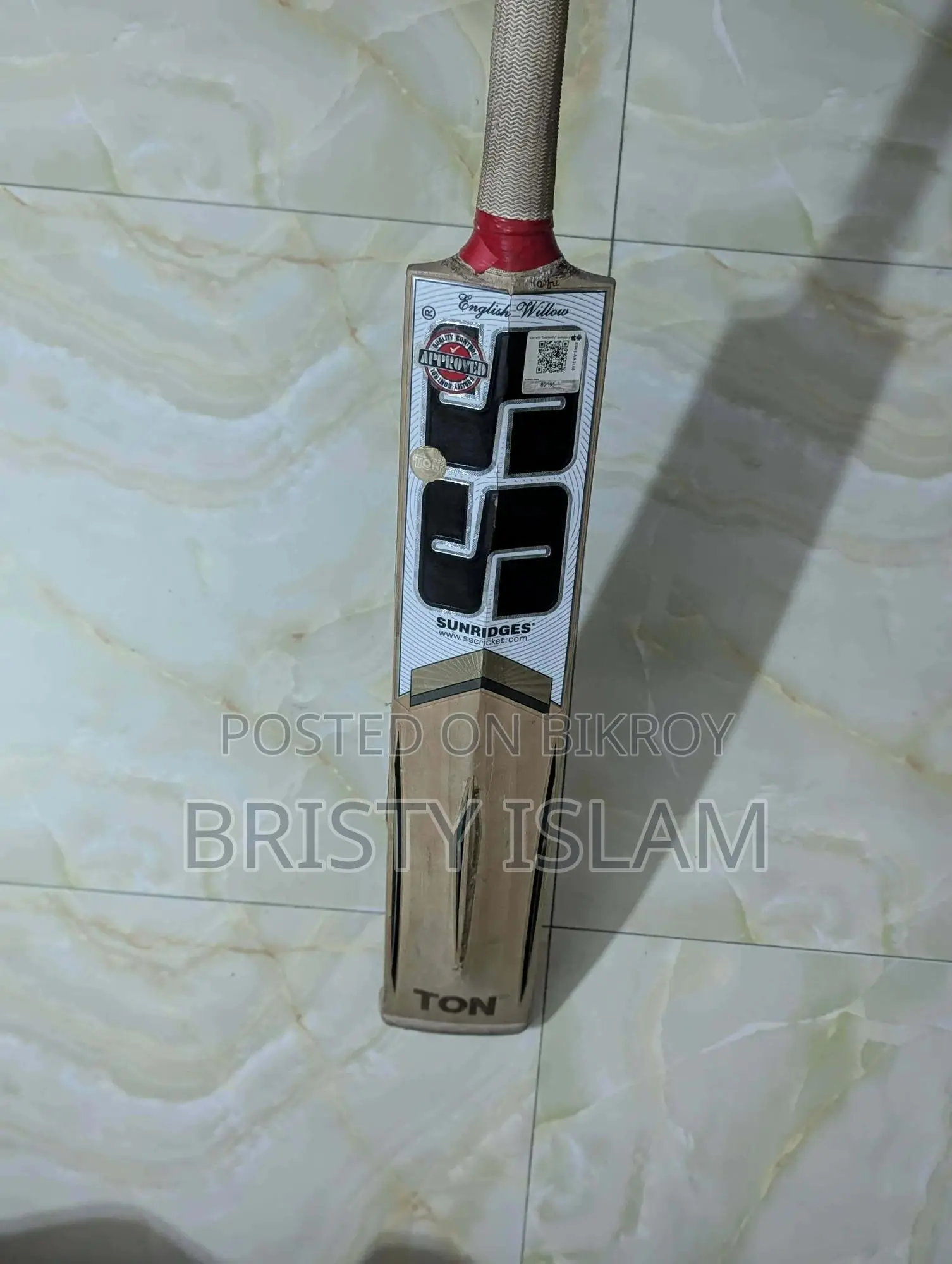 SS Master-1500 English Willow Grade 6+ Players Edition