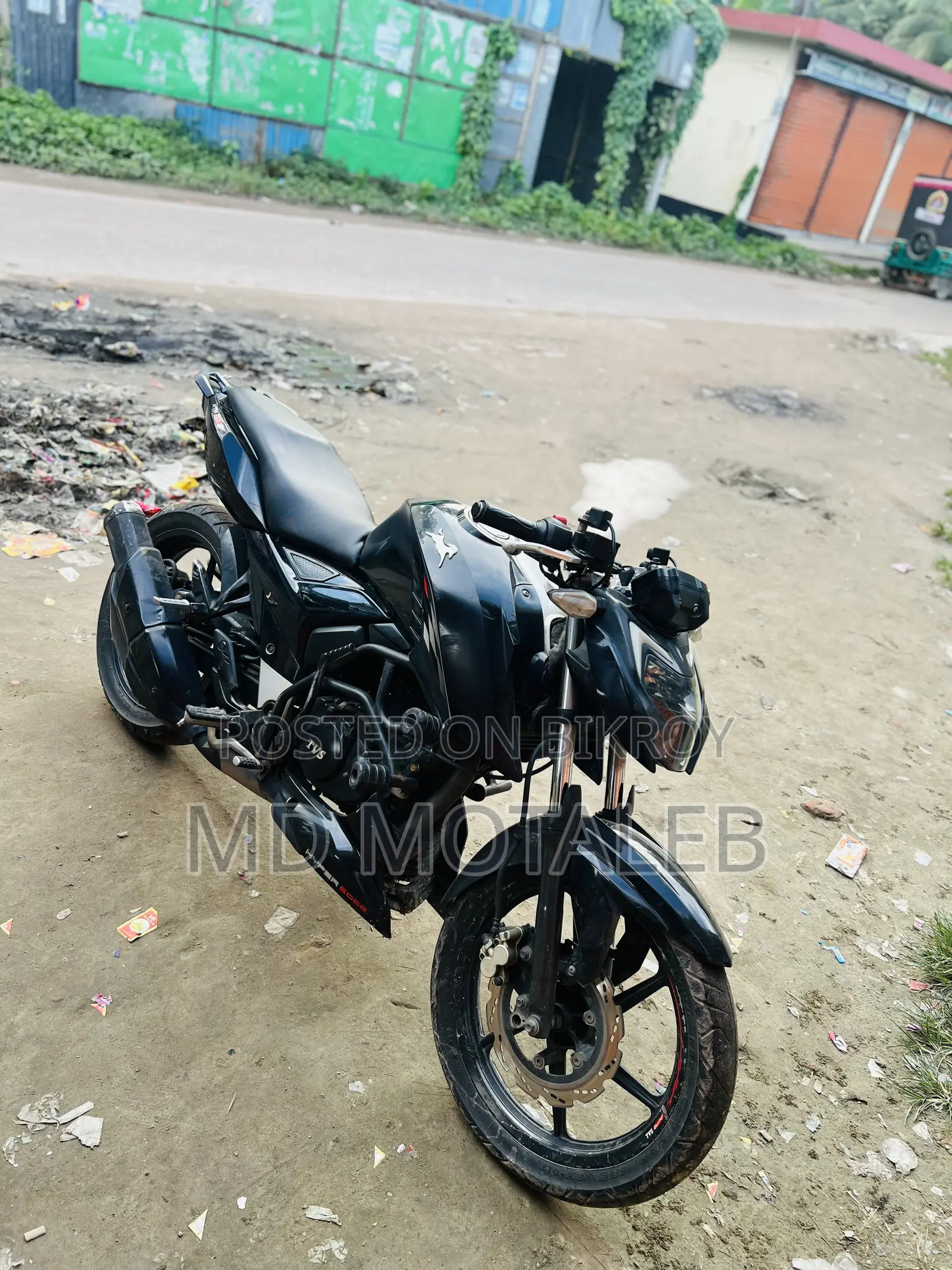 TVS Apache 160 4V 2021 Black