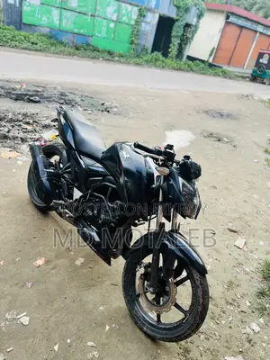TVS Apache 160 4V 2021 Black