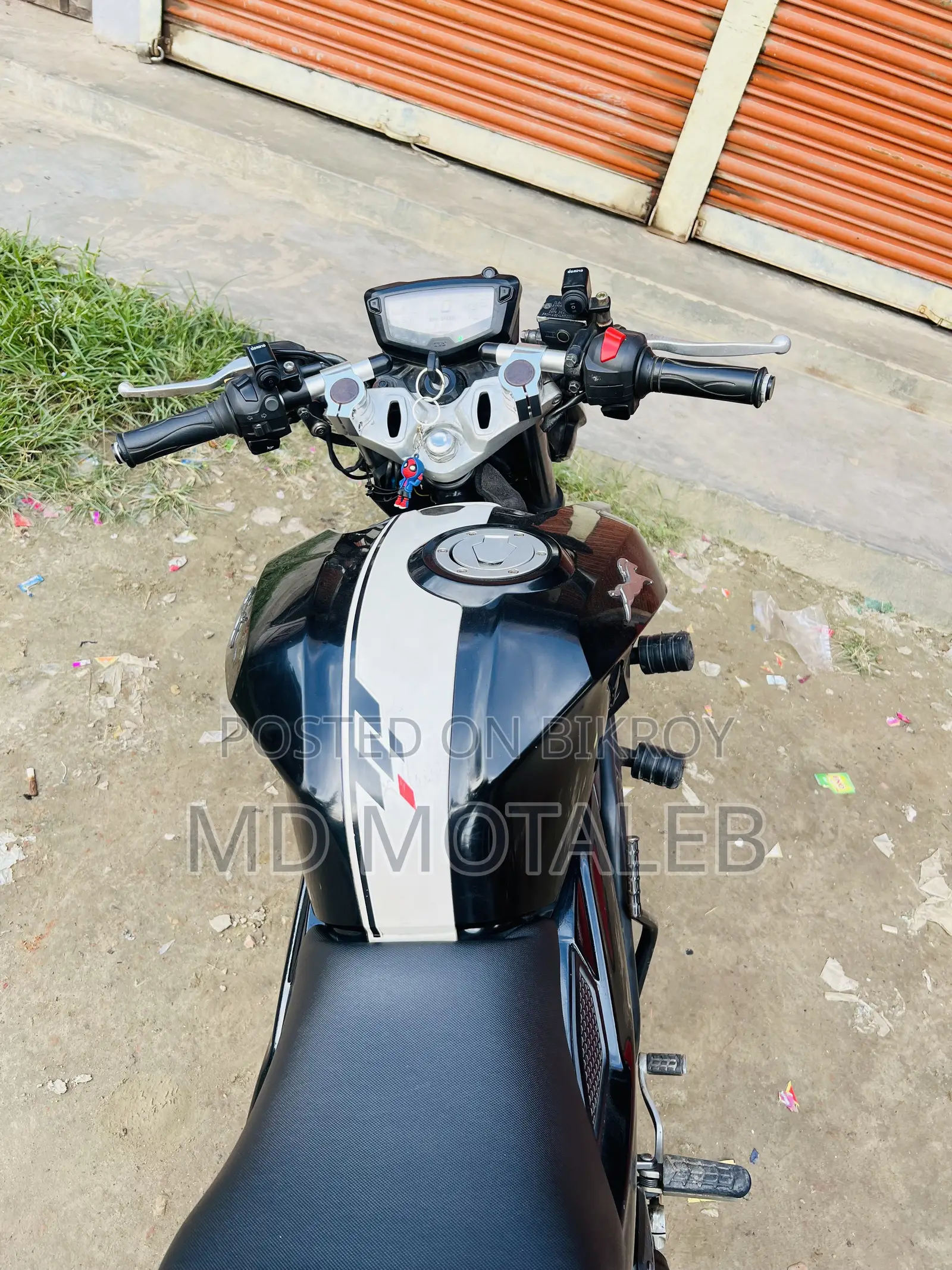 TVS Apache 160 4V 2021 Black