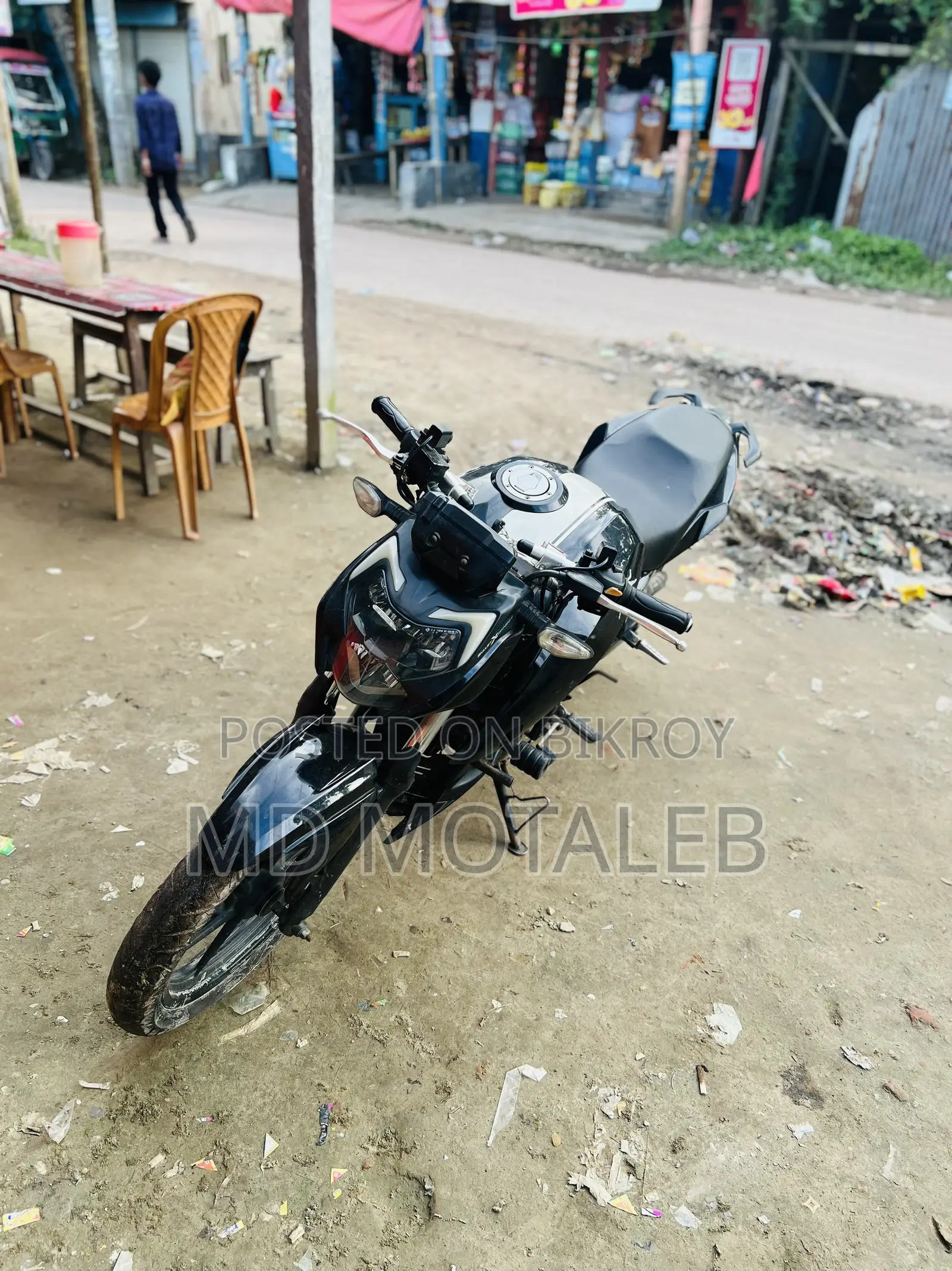 TVS Apache 160 4V 2021 Black