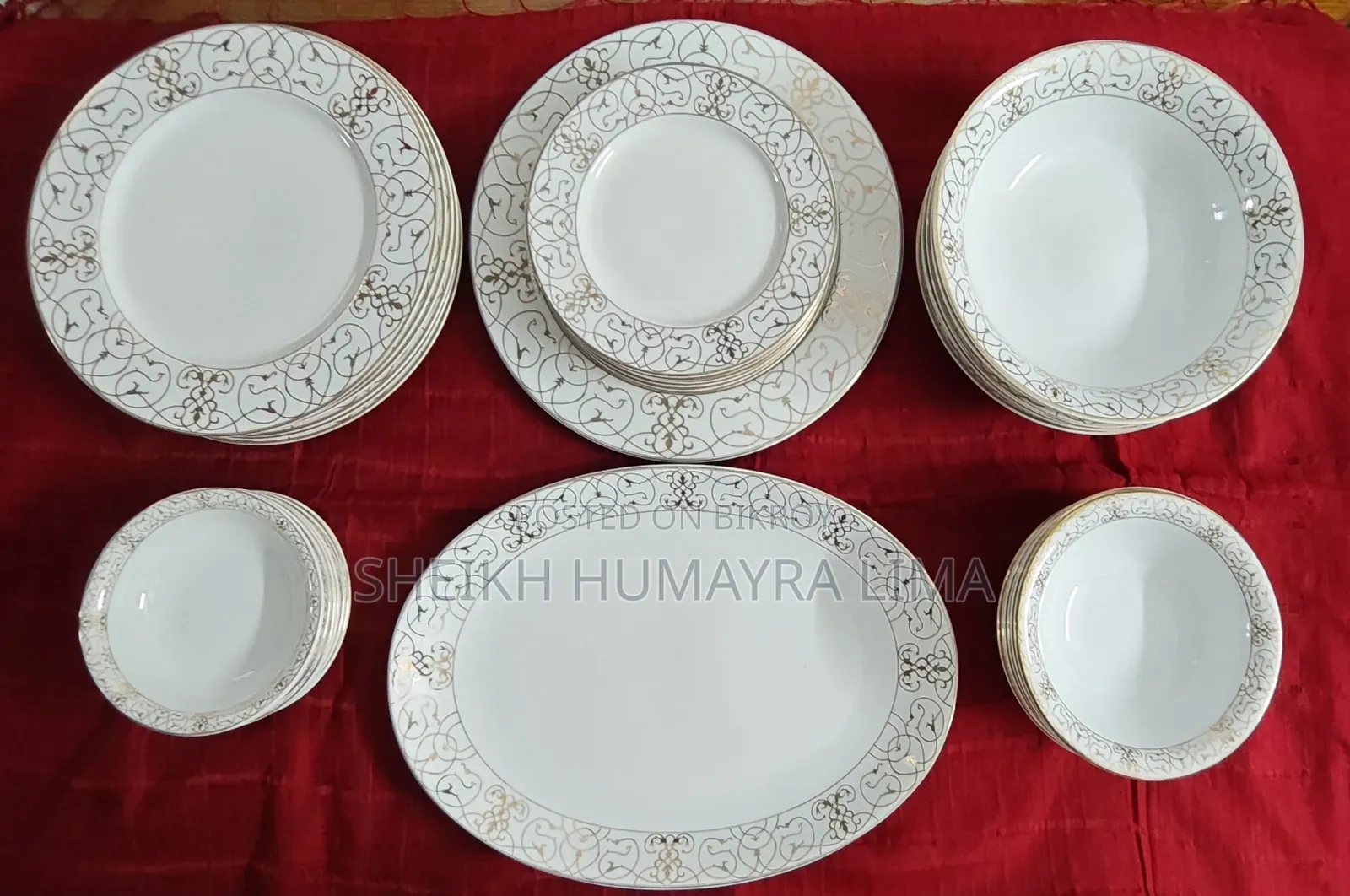 ডিনার সেট বিক্রি করা হবে