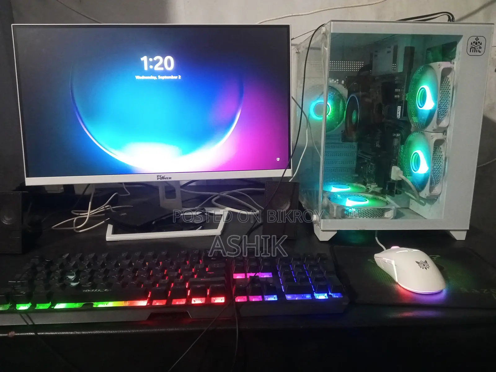 Desktop Computer 8GB AMD SSD 512GB