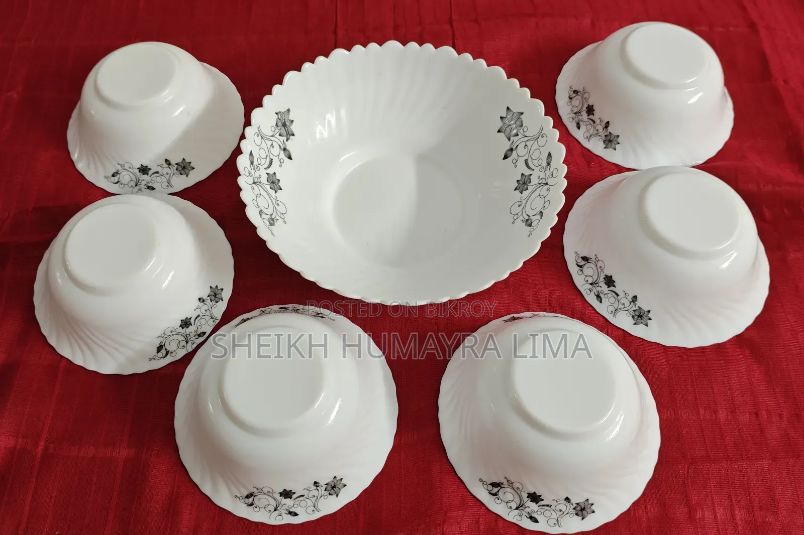 নাস্তার বাটি বিক্রি করা হবে