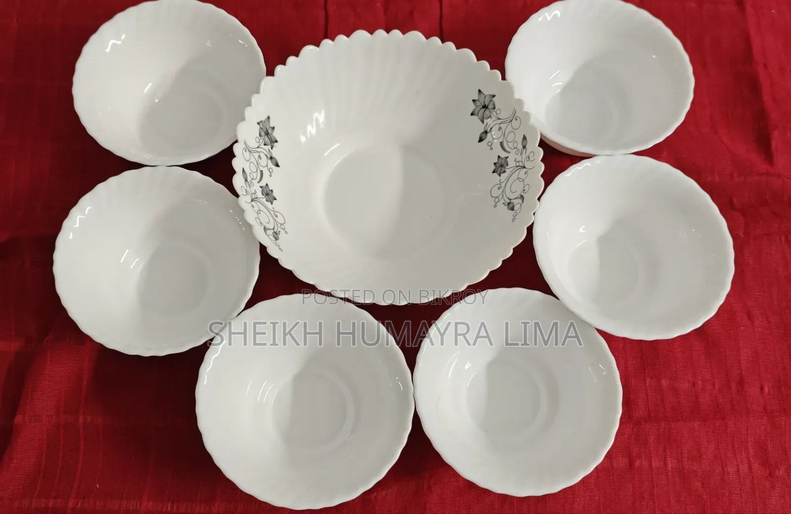 নাস্তার বাটি বিক্রি করা হবে