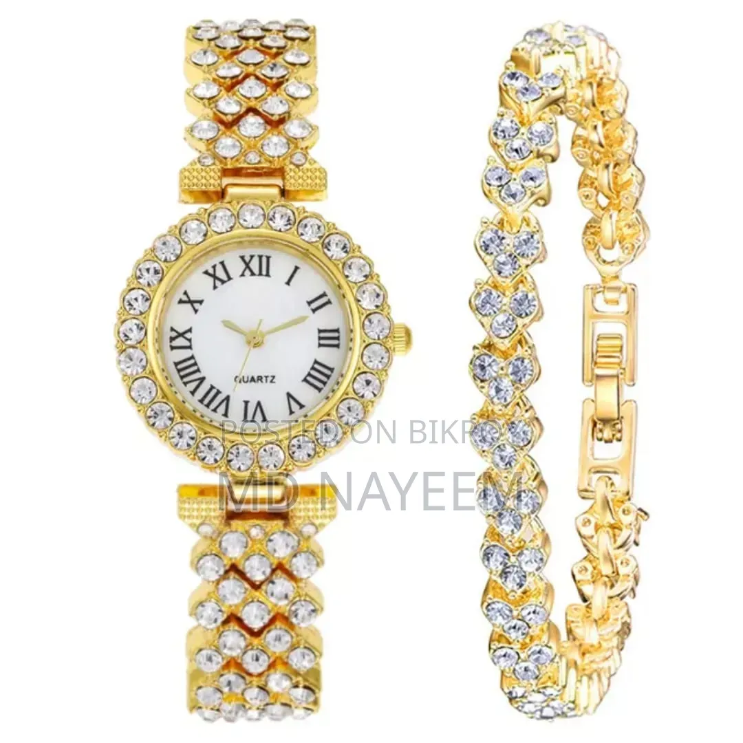 Ladis Watch With Brace Light
