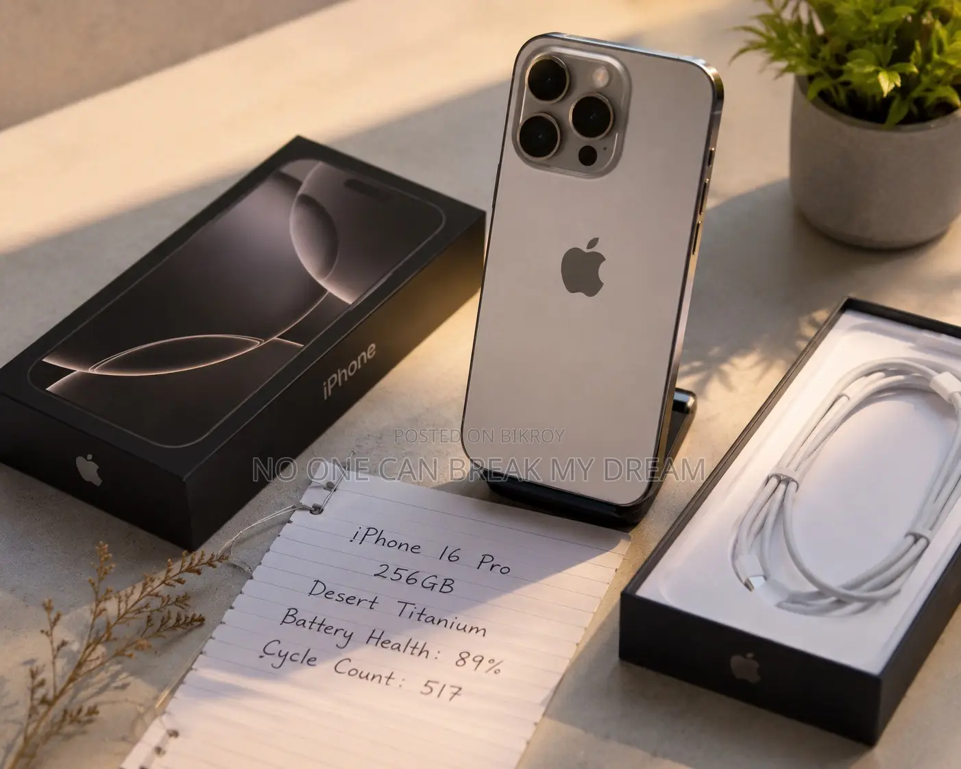Apple iPhone 16 Pro 256 GB Gray