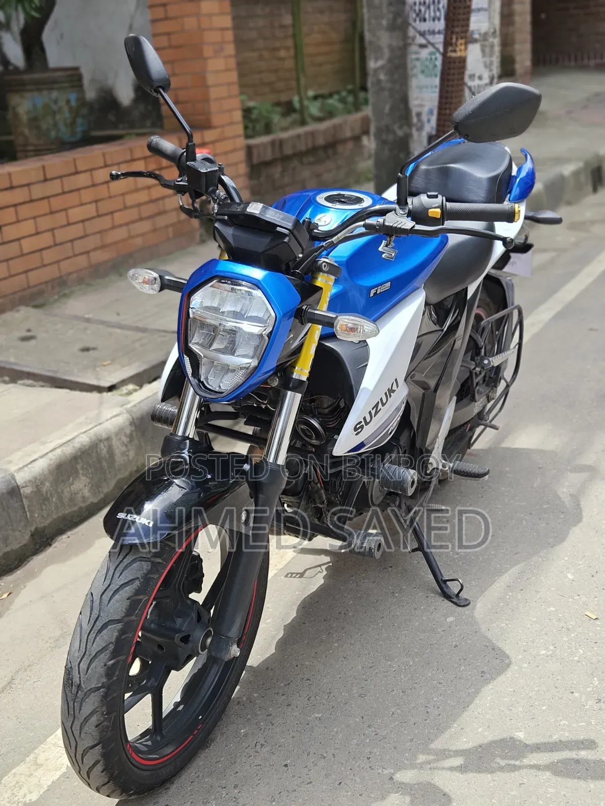 Suzuki Gixxer 2025 Blue