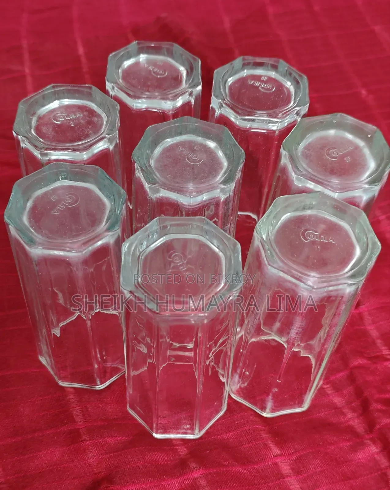 Water glasses for sale