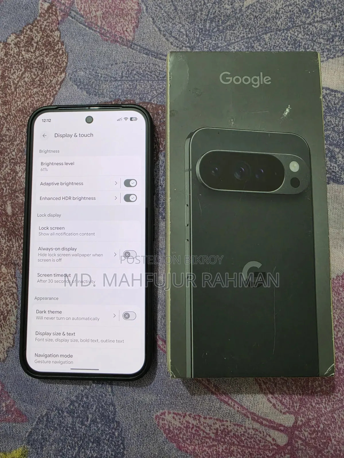 Google Pixel 10 Pro XL 512 GB Black