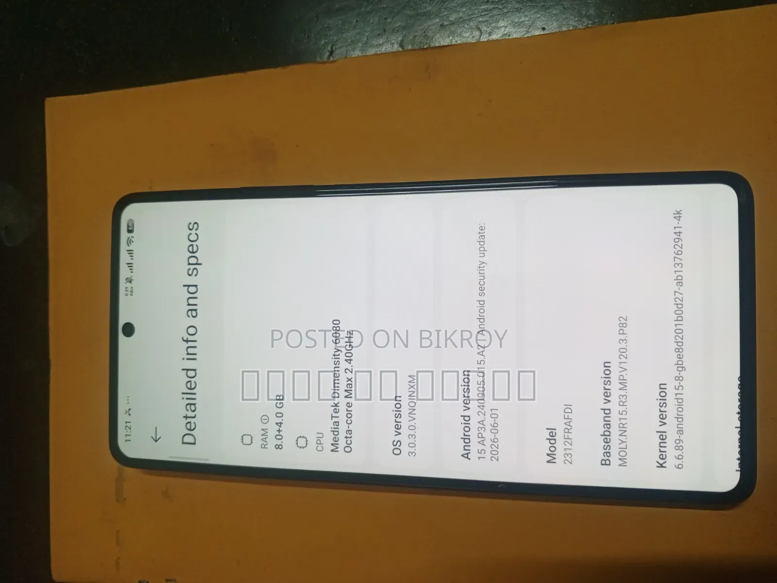 Xiaomi Poco X6 256 GB Black
