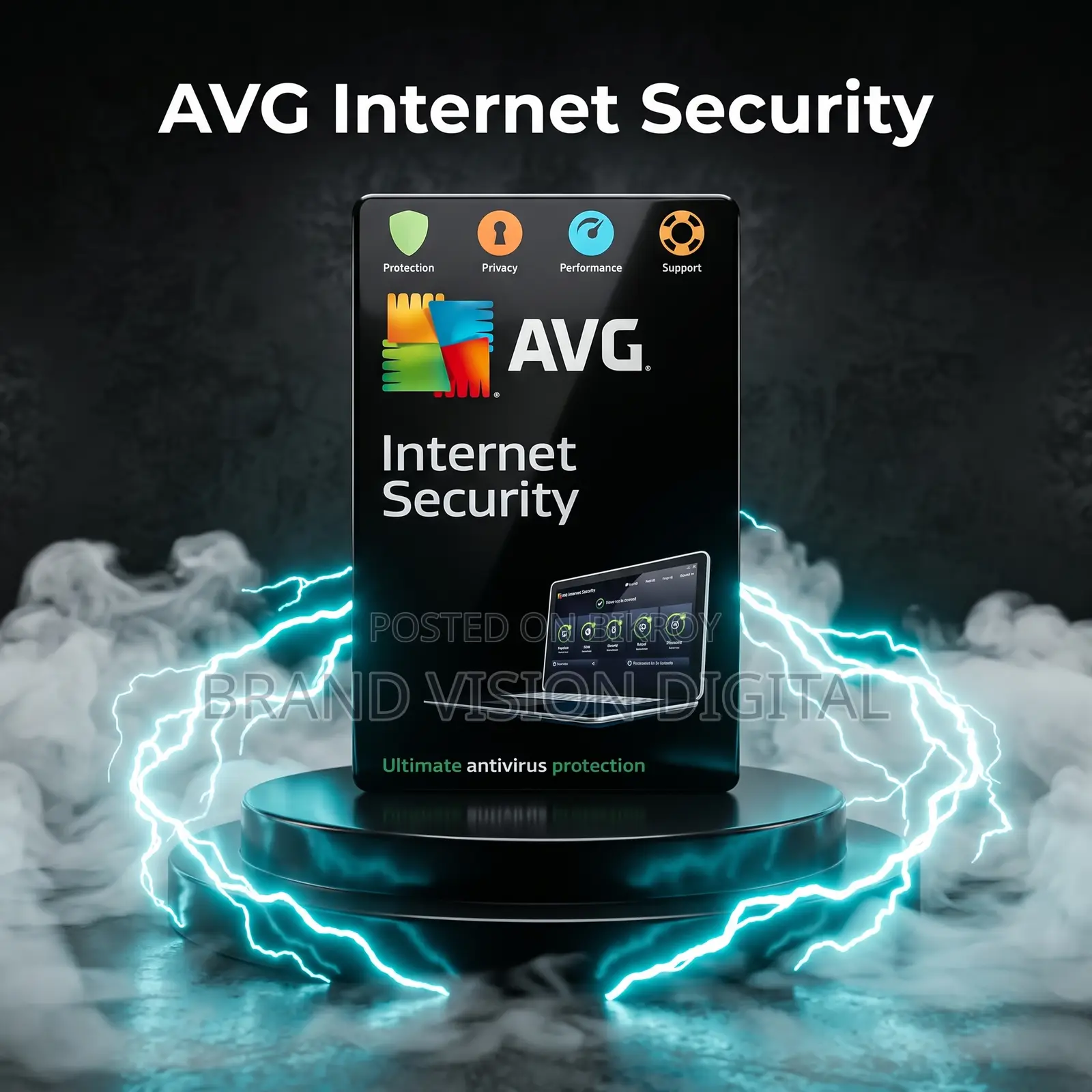 AVG Internet Security 1 User 1 Year AVG PC Key BD