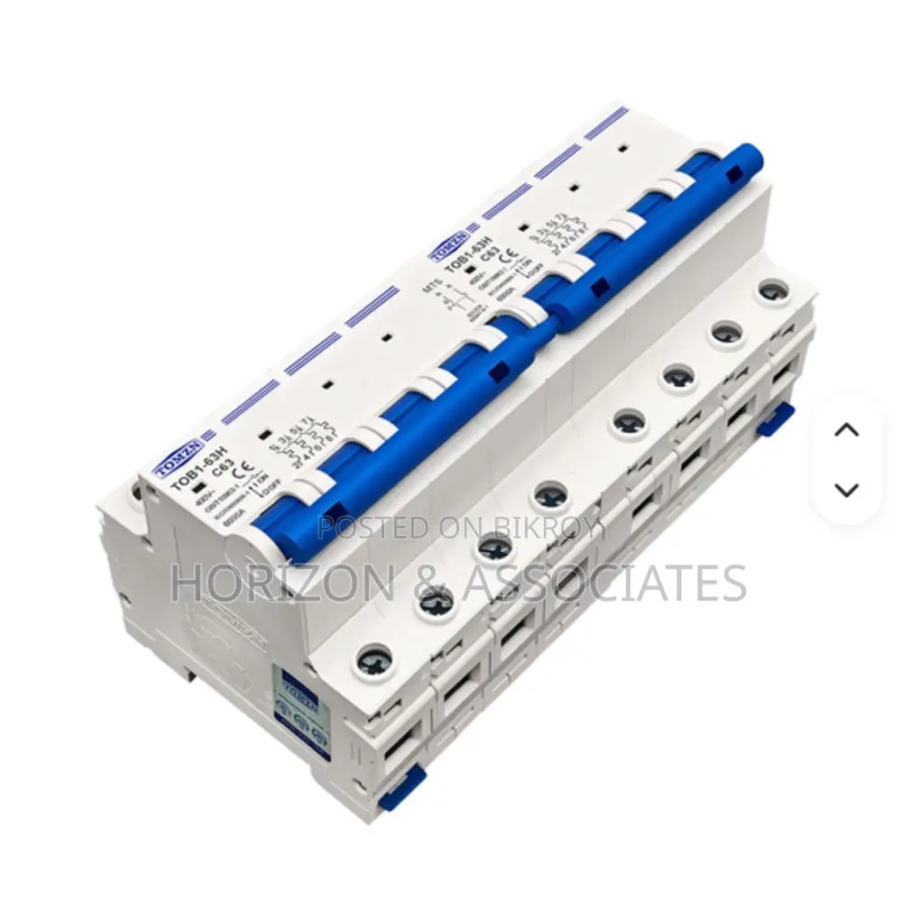 TOMZN 3 Phase TOB1-63H Dual Power MTS Circuit Breaker