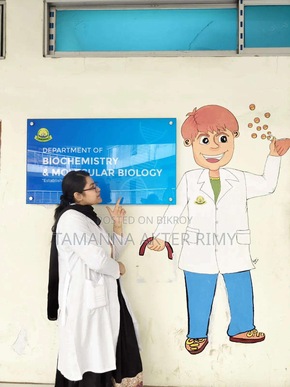 I'm a Biochemistry Student, Recently Completed My Honours Waiting For