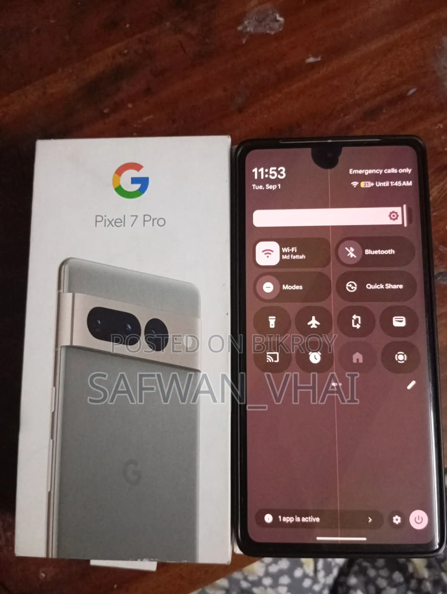 Google Pixel 7 Pro 128 GB Gray