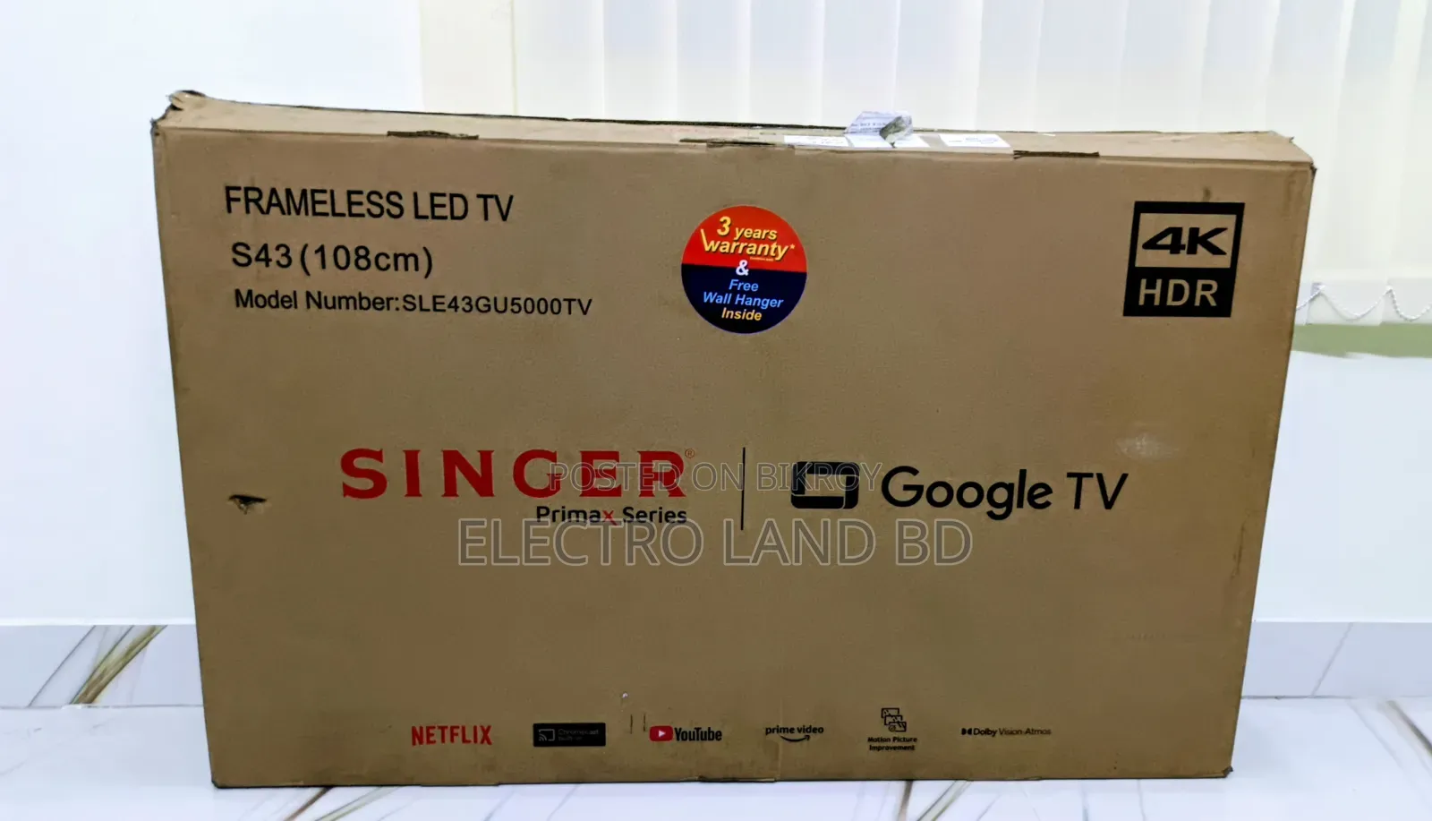 Singer 43" Google TV
