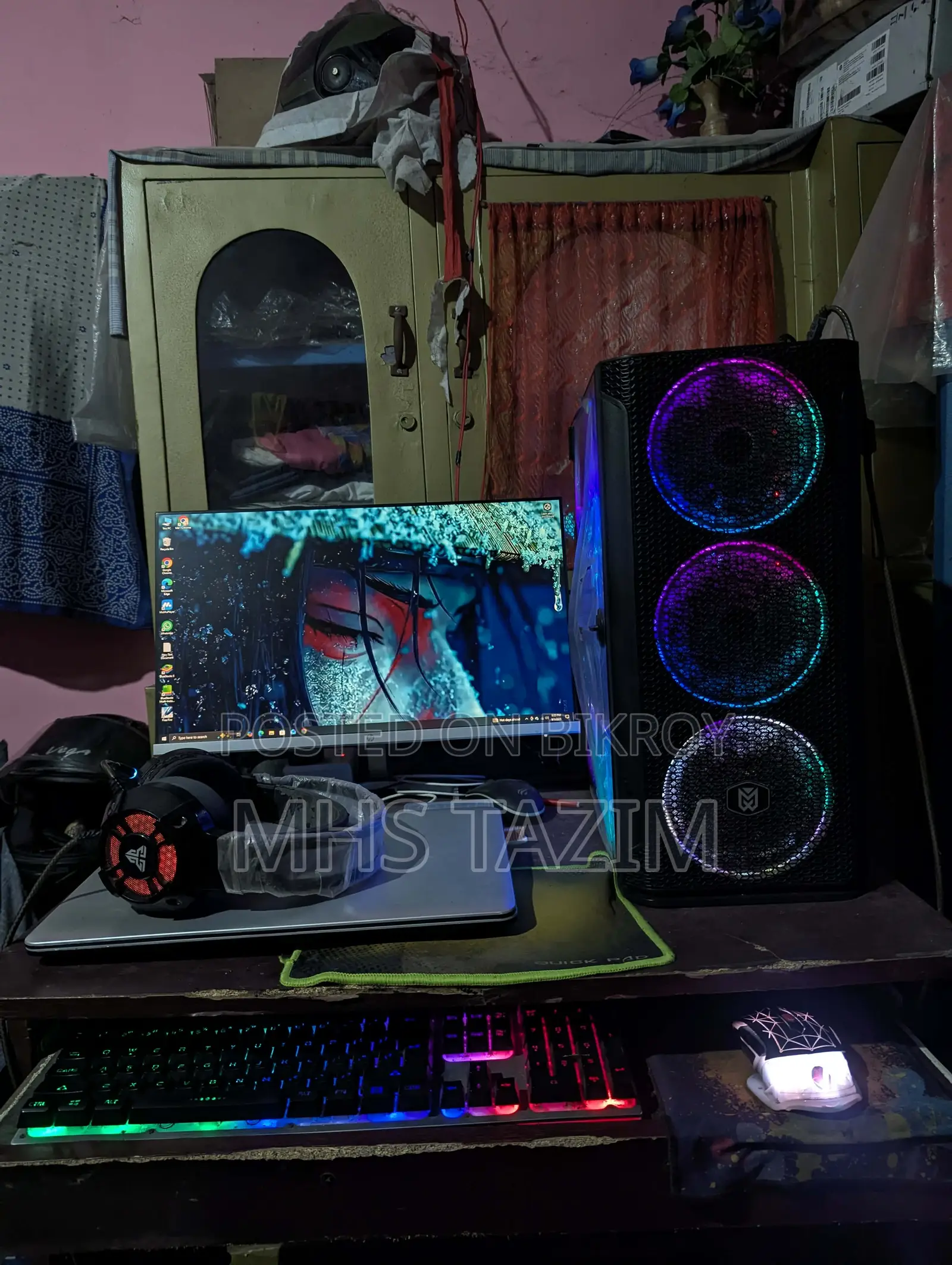 Desktop Computer 16GB AMD Ryzen 5 SSD 250GB
