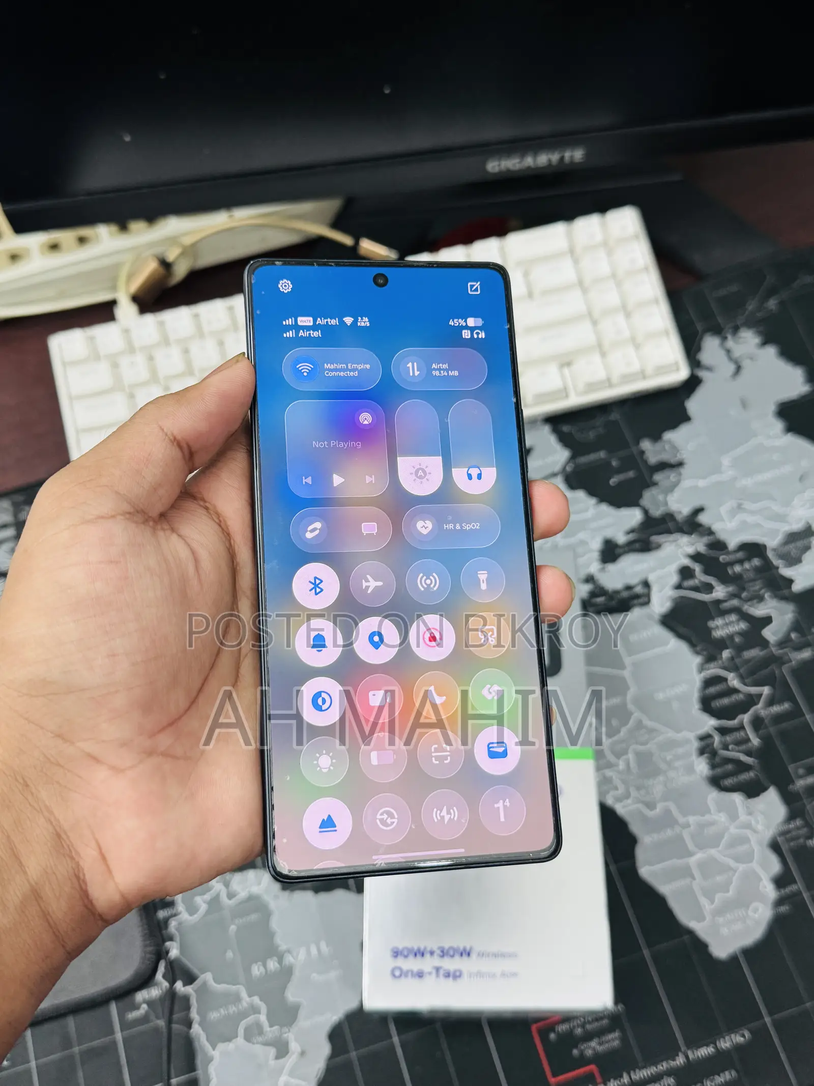 Infinix Note 50 Pro 256 GB Gray