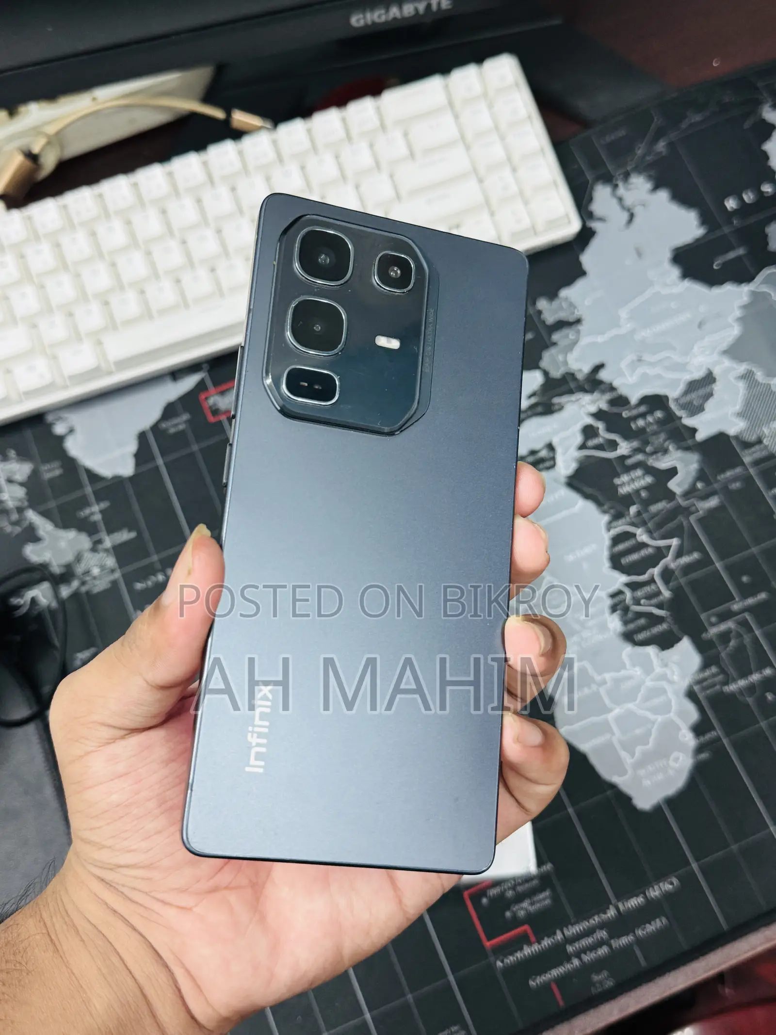 Infinix Note 50 Pro 256 GB Gray