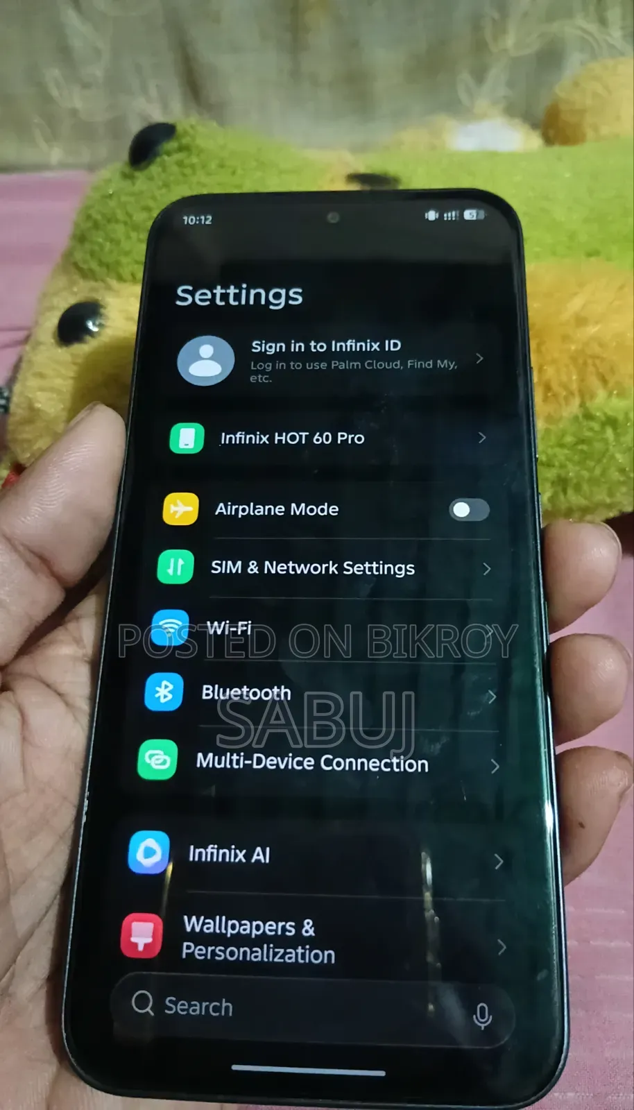 Infinix Hot 60 Pro 128 GB Black