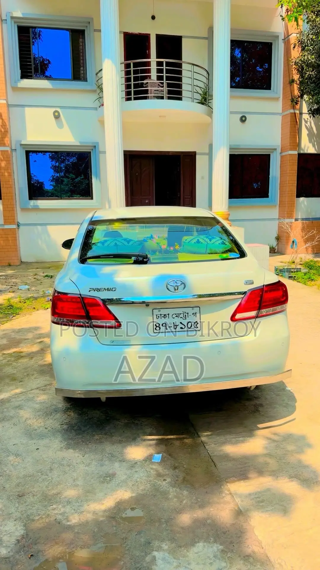 টয়োটা প্রিমিও ১.৫ এফডব্লিউডি ২০১৯ পার্ল