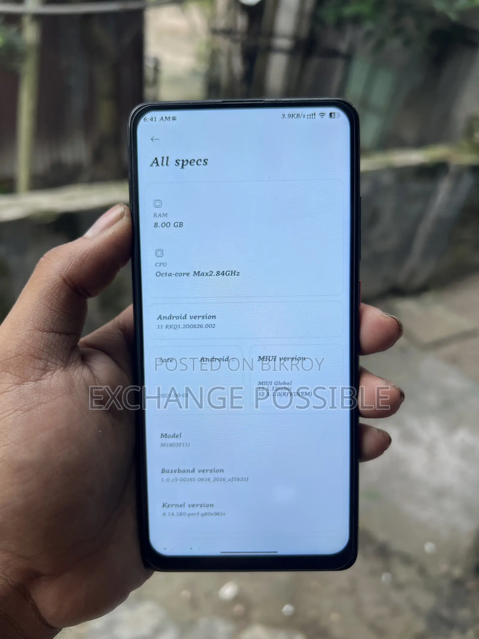 Xiaomi Redmi K20 Pro 256 GB Black