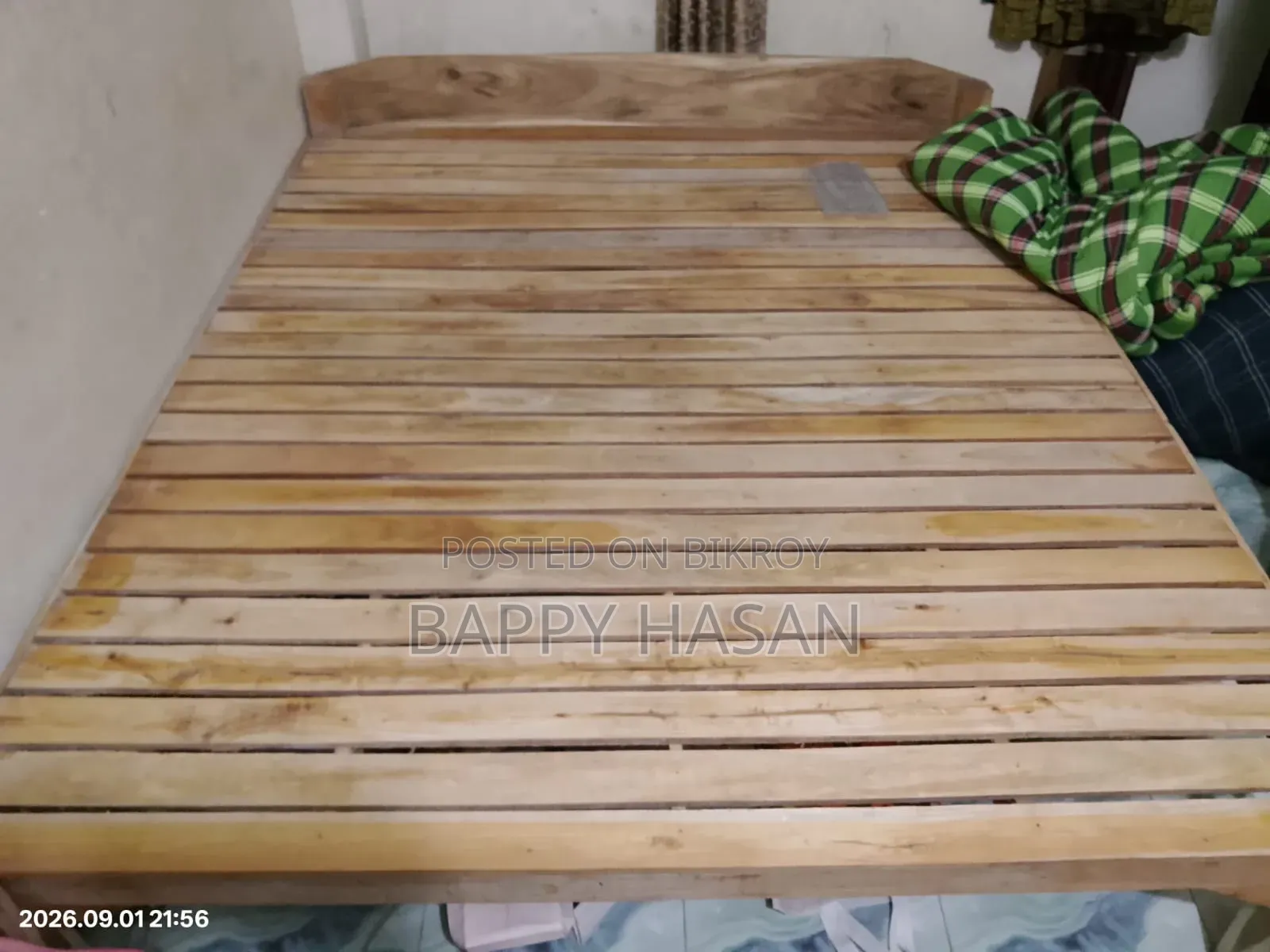 জরুরি খাট বিক্রয় করা হবে