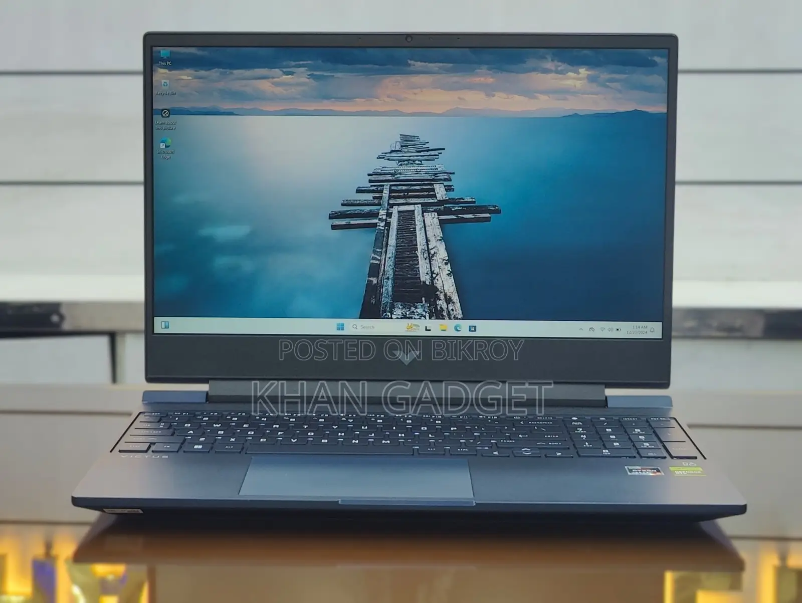 Laptop HP Victus 15 8GB AMD Ryzen 5 SSD 512GB