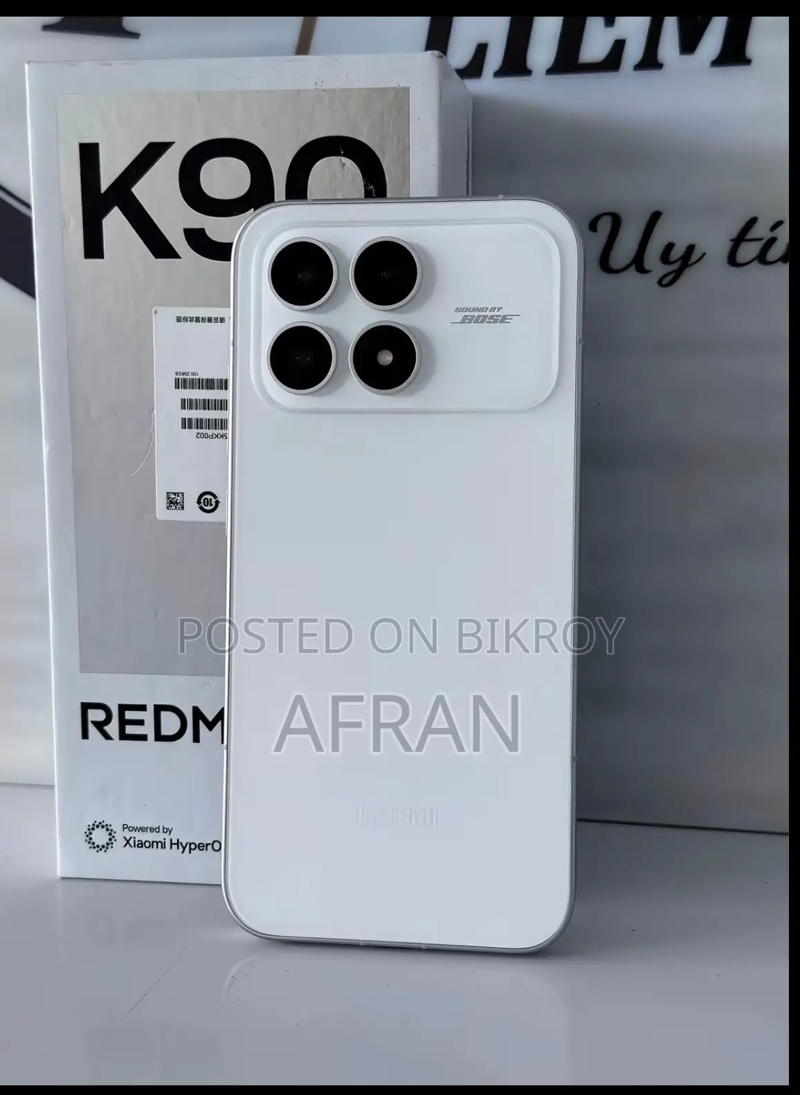 শাওমি রেডমি কে৯০ ২৫৬ জিবি সাদা